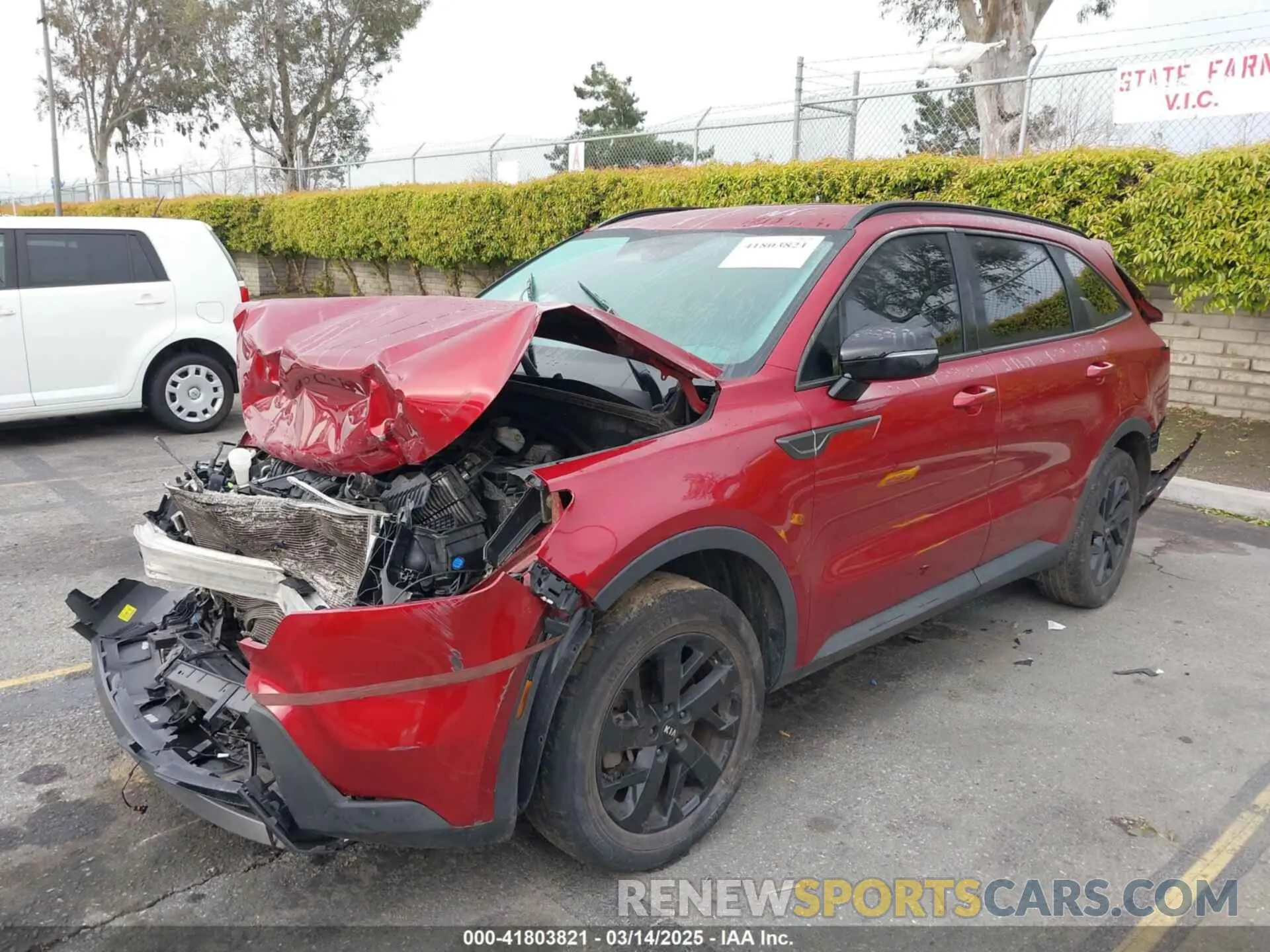 2 Photograph of a damaged car 5XYRLDLC2MG005454 KIA SORENTO 2021