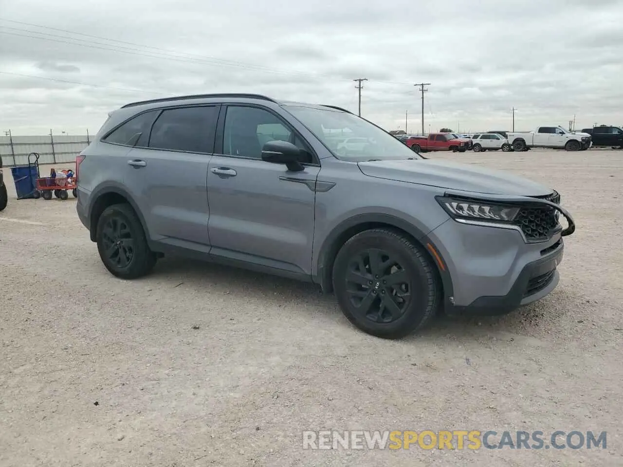 4 Фотография поврежденного автомобиля 5XYRLDLC2MG026515 KIA SORENTO 2021