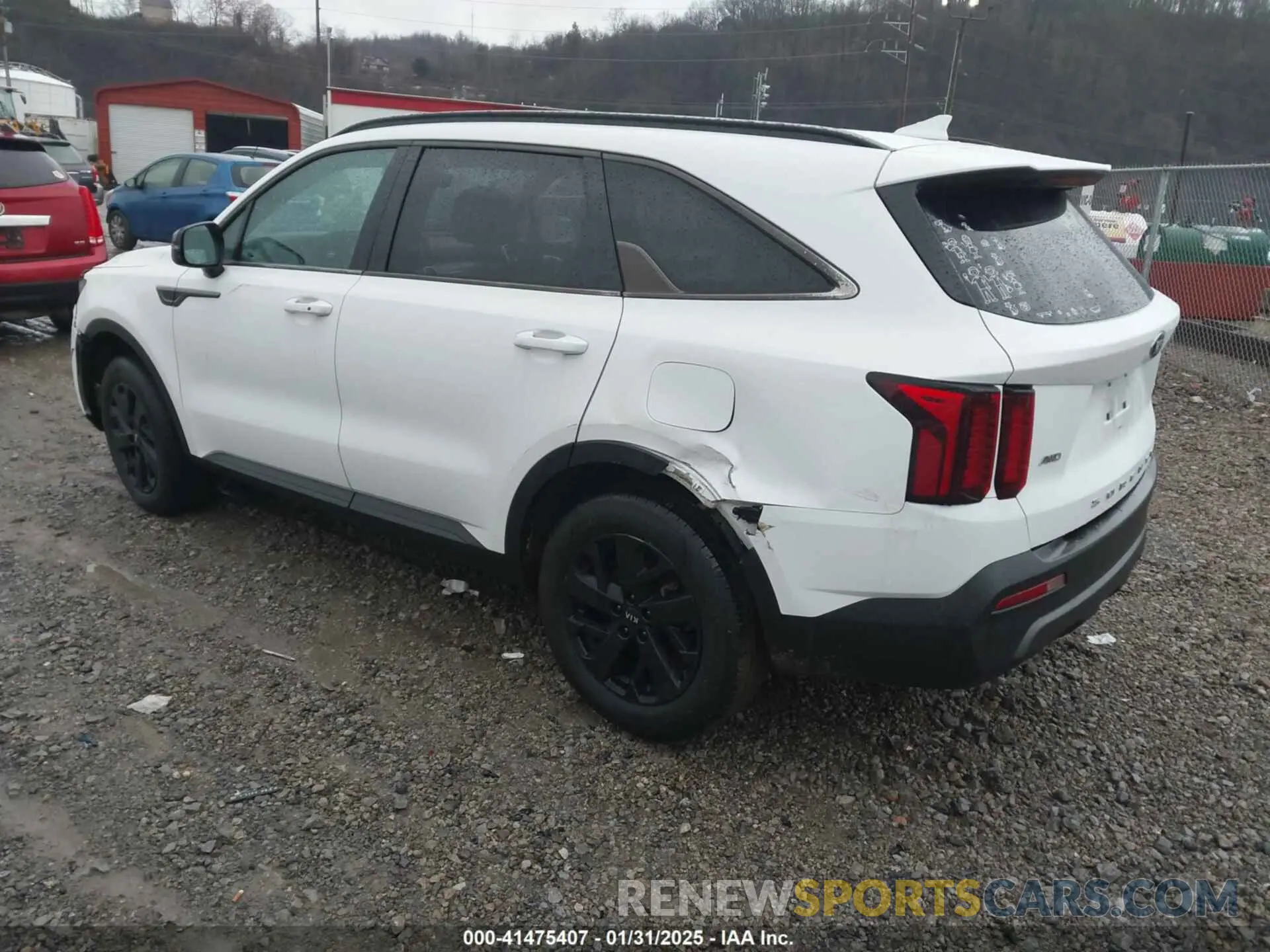 3 Photograph of a damaged car 5XYRLDLC2MG037790 KIA SORENTO 2021