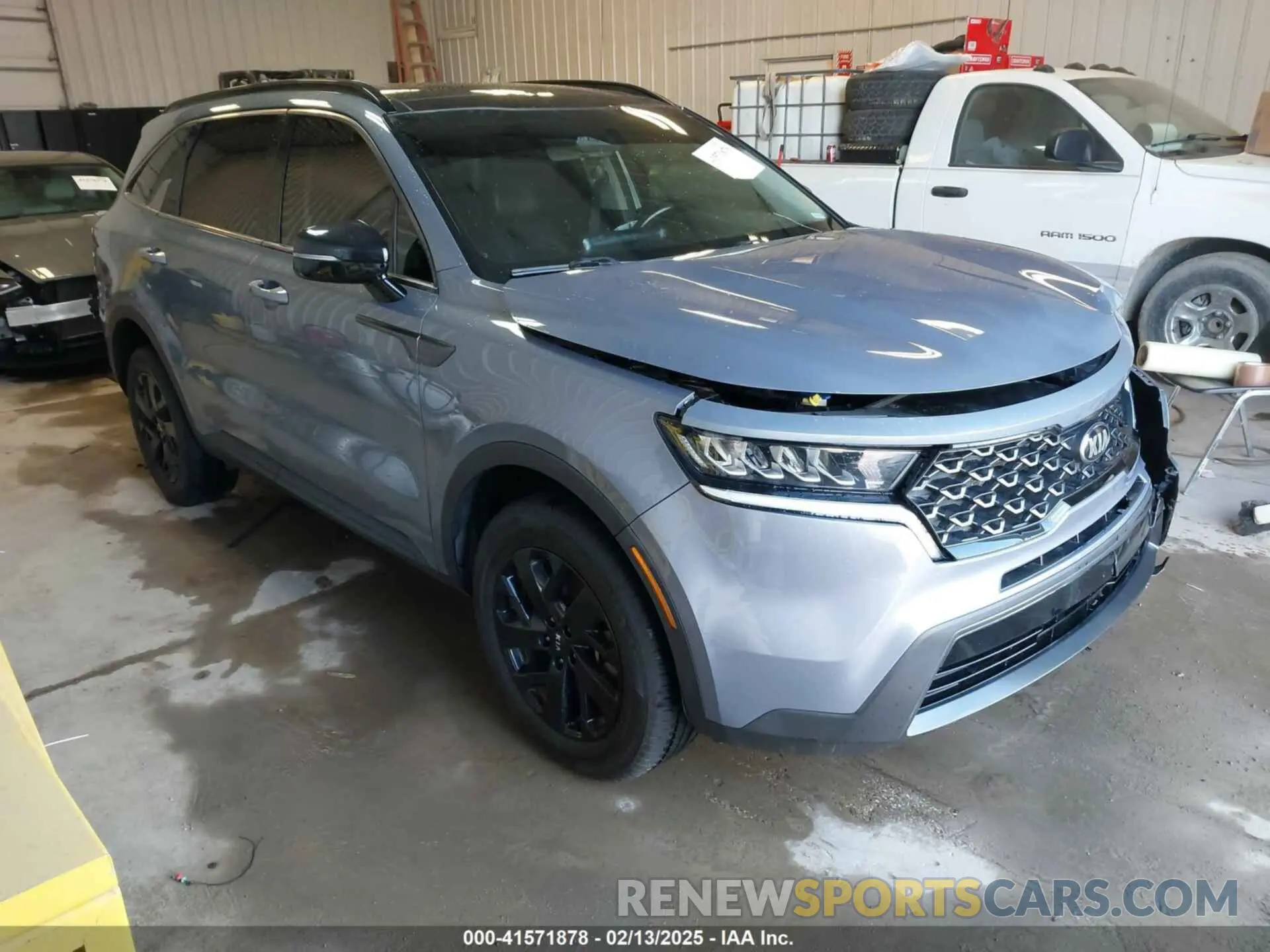 1 Фотография поврежденного автомобиля 5XYRLDLC3MG023218 KIA SORENTO 2021