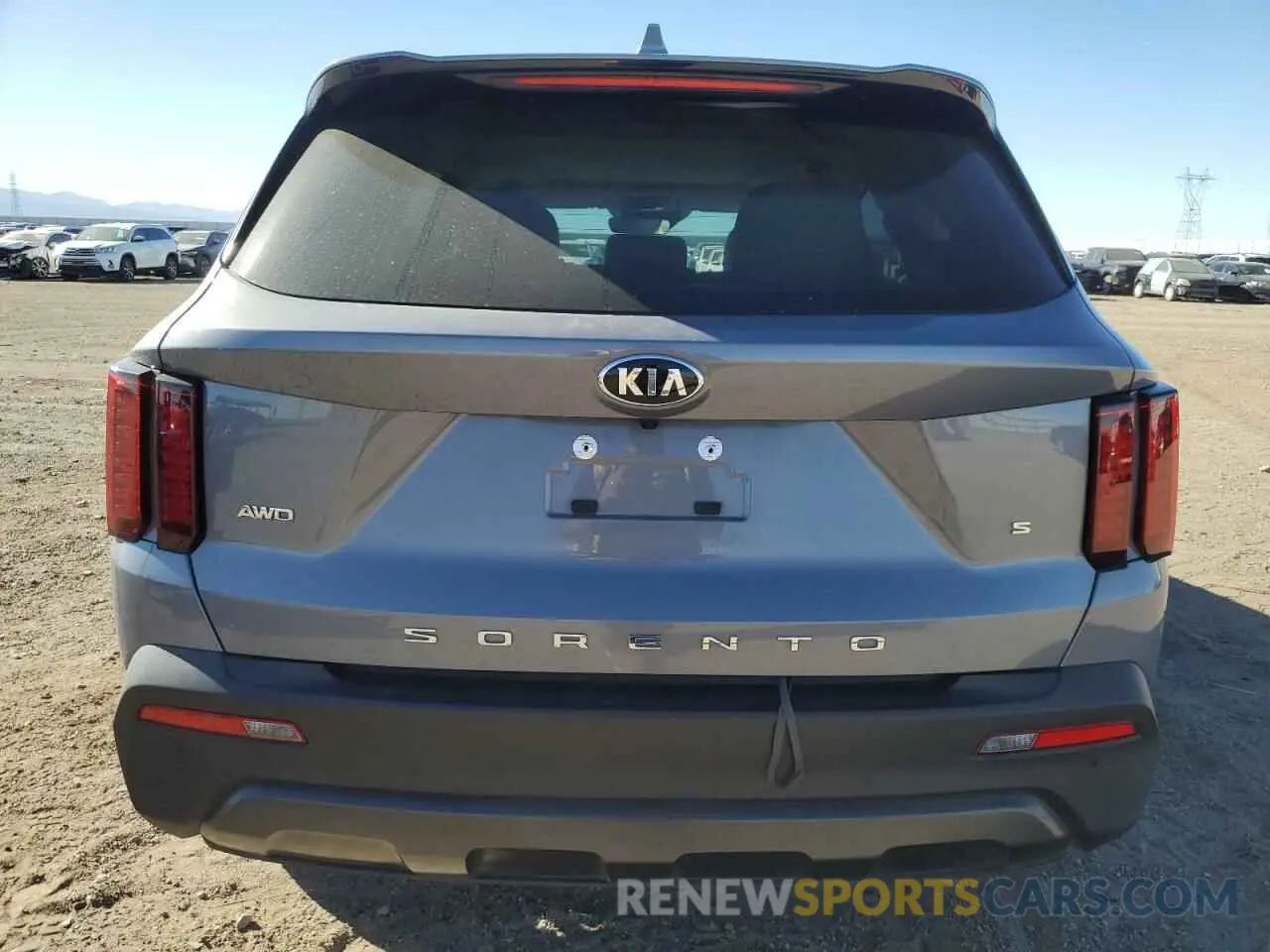 6 Фотография поврежденного автомобиля 5XYRLDLC4MG013233 KIA SORENTO 2021