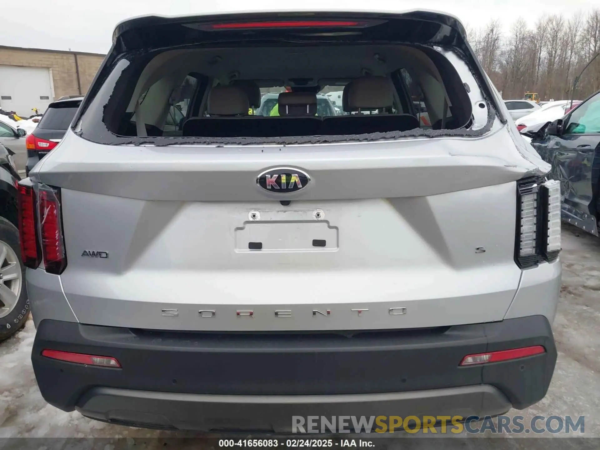 16 Photograph of a damaged car 5XYRLDLC4MG064716 KIA SORENTO 2021