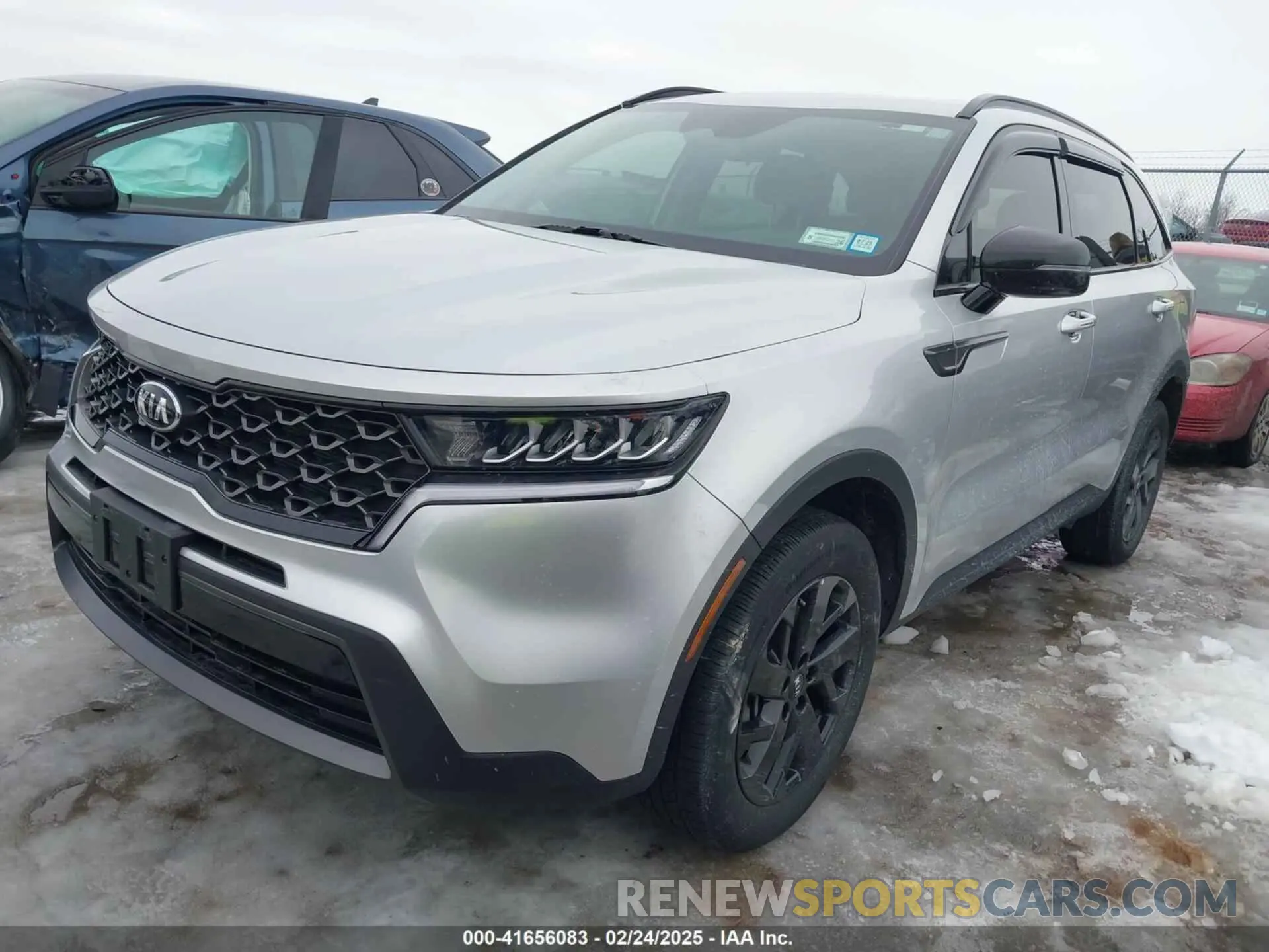 2 Photograph of a damaged car 5XYRLDLC4MG064716 KIA SORENTO 2021