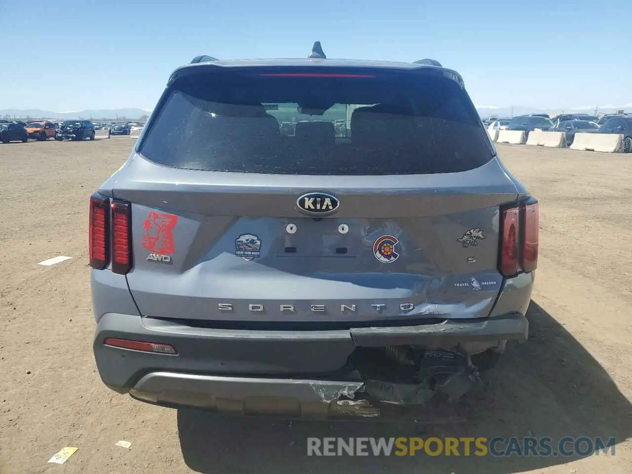 6 Фотография поврежденного автомобиля 5XYRLDLC6MG022208 KIA SORENTO 2021
