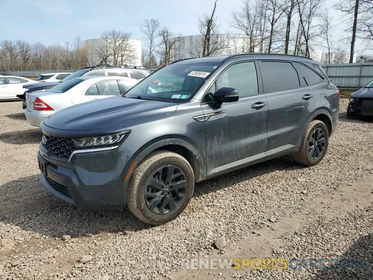1 Photograph of a damaged car 5XYRLDLC6MG037761 KIA SORENTO 2021