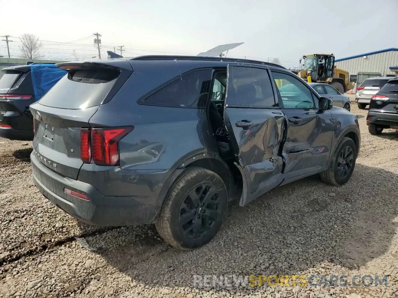 3 Photograph of a damaged car 5XYRLDLC6MG037761 KIA SORENTO 2021
