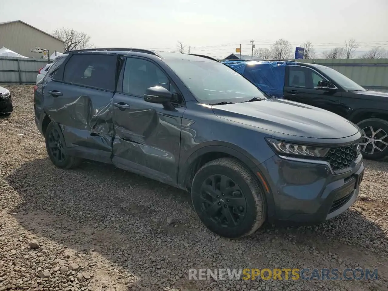 4 Photograph of a damaged car 5XYRLDLC6MG037761 KIA SORENTO 2021