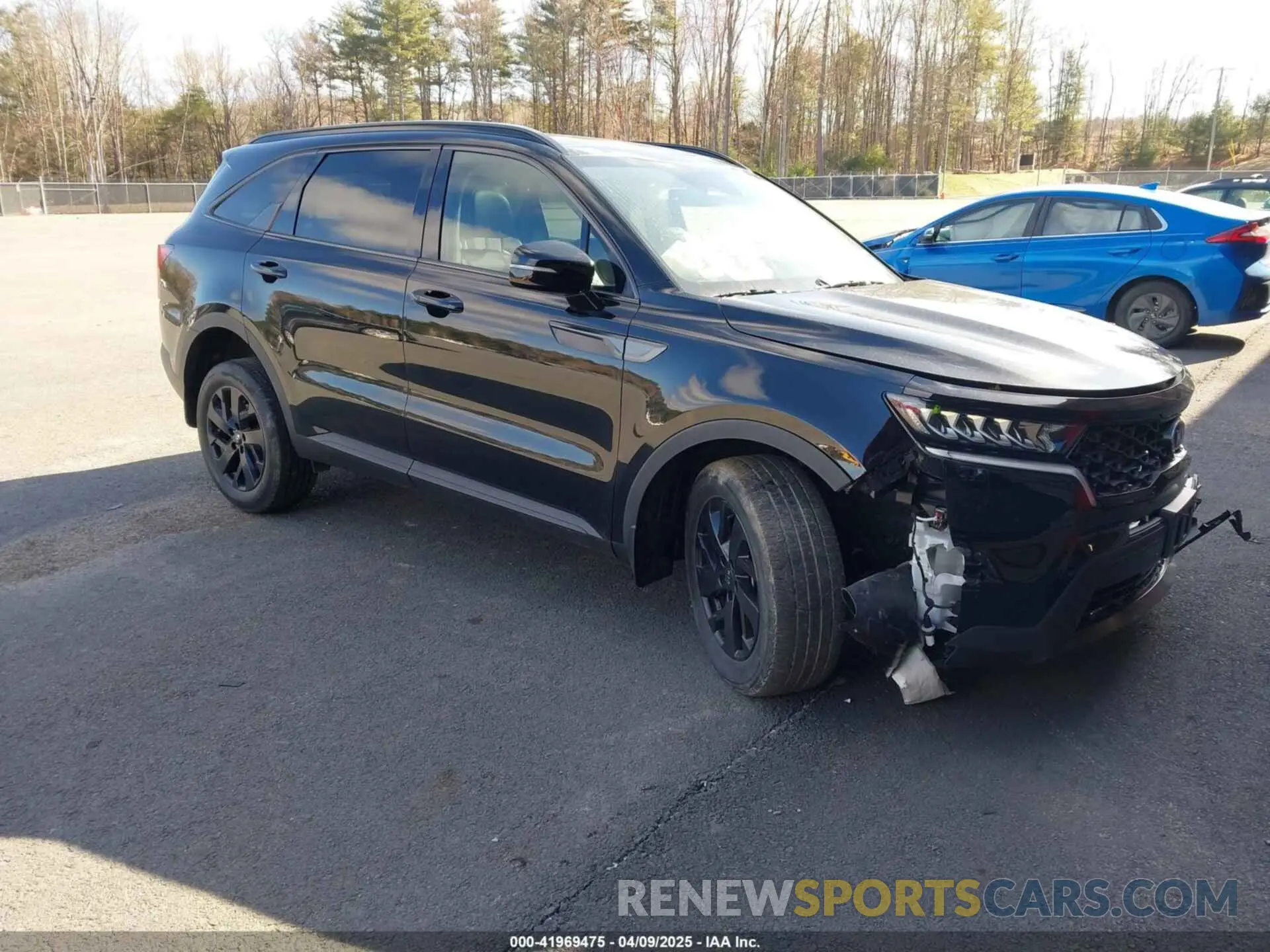 1 Photograph of a damaged car 5XYRLDLC6MG053457 KIA SORENTO 2021