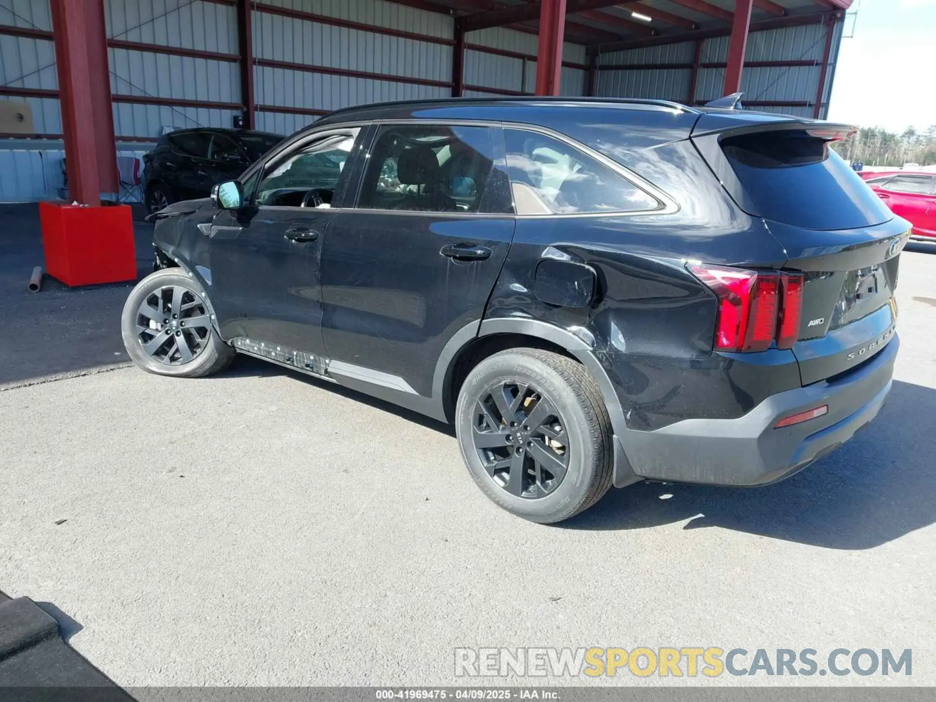 3 Photograph of a damaged car 5XYRLDLC6MG053457 KIA SORENTO 2021