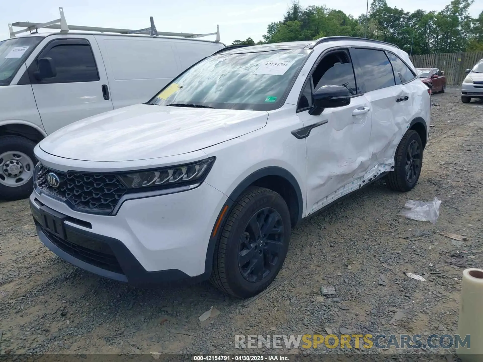 2 Фотография поврежденного автомобиля 5XYRLDLC7MG071479 KIA SORENTO 2021