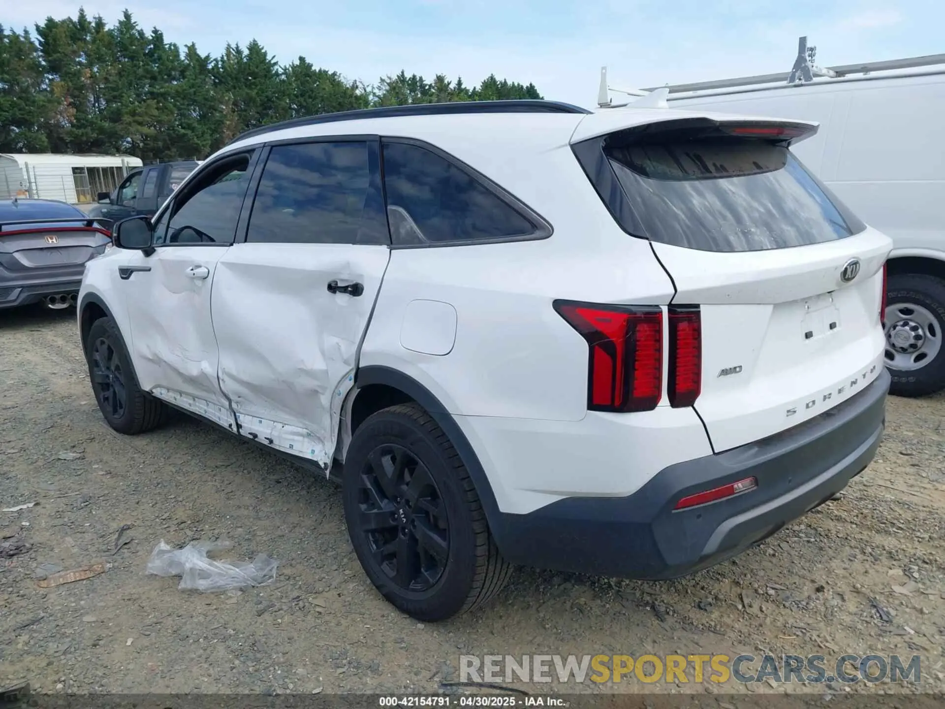 3 Фотография поврежденного автомобиля 5XYRLDLC7MG071479 KIA SORENTO 2021