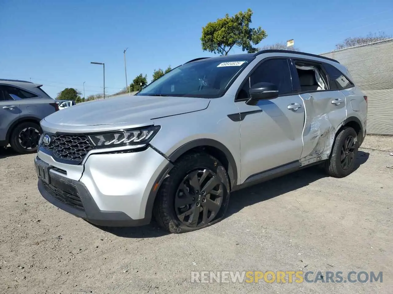 1 Фотография поврежденного автомобиля 5XYRLDLC8MG007922 KIA SORENTO 2021