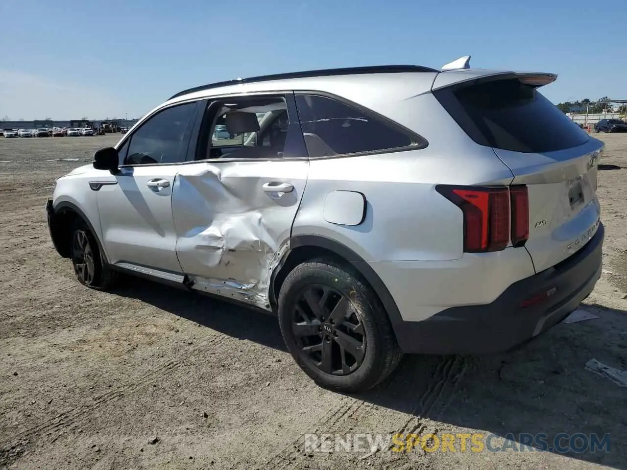 2 Фотография поврежденного автомобиля 5XYRLDLC8MG007922 KIA SORENTO 2021