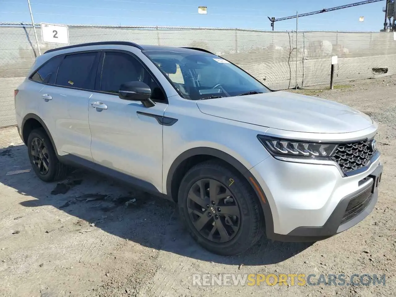 4 Фотография поврежденного автомобиля 5XYRLDLC8MG007922 KIA SORENTO 2021