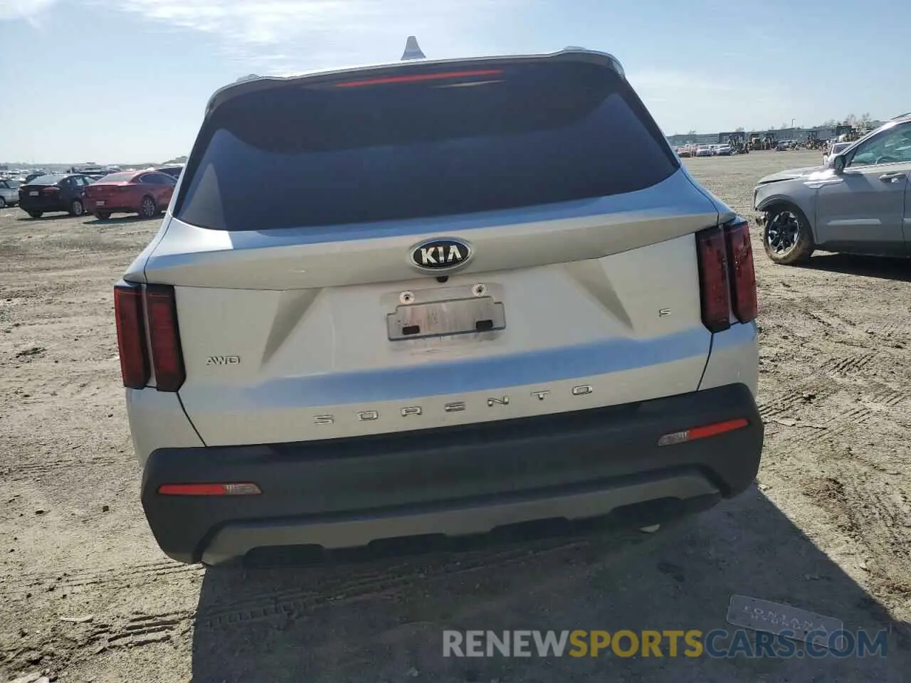 6 Фотография поврежденного автомобиля 5XYRLDLC8MG007922 KIA SORENTO 2021
