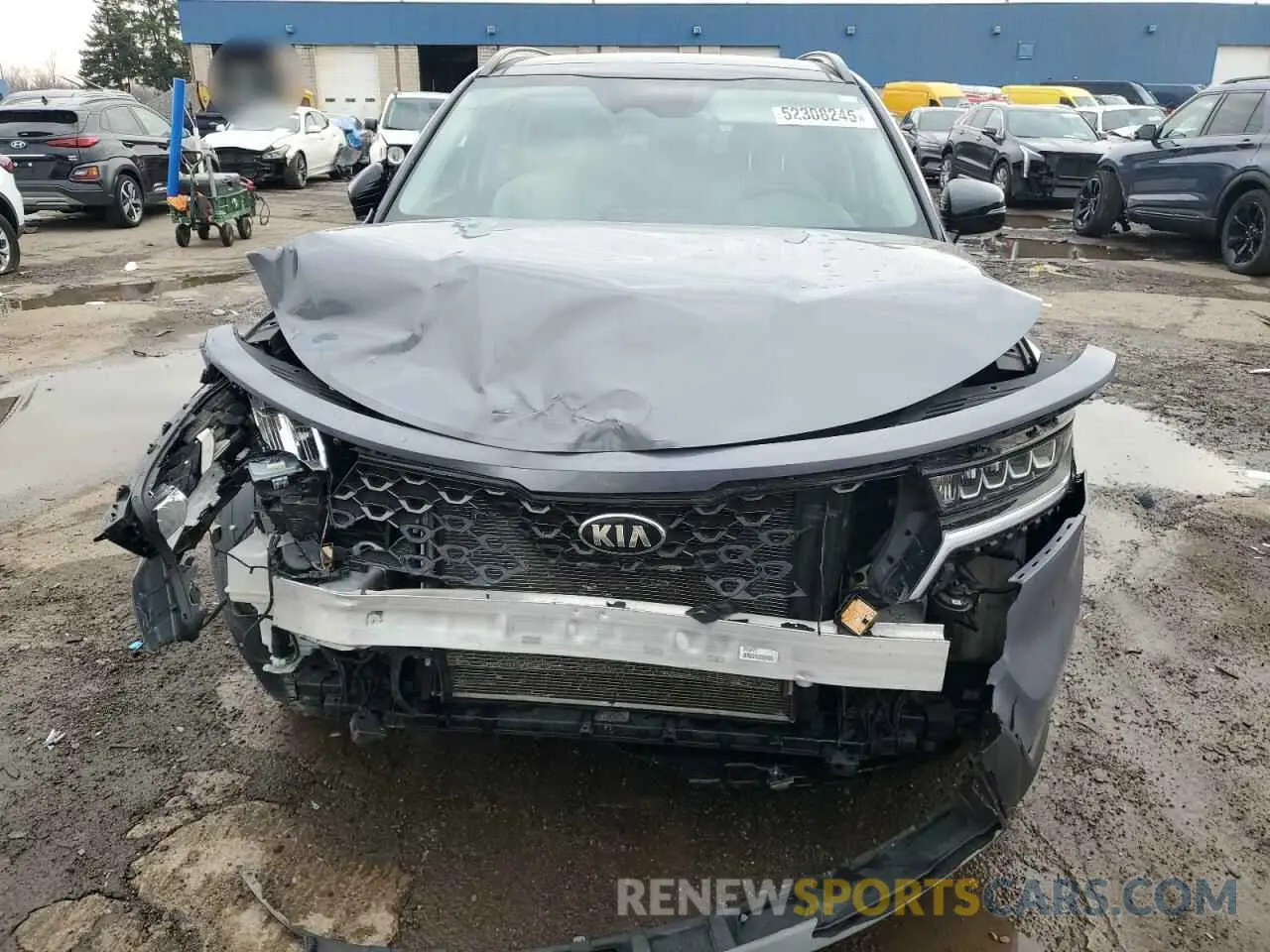 5 Photograph of a damaged car 5XYRLDLCXMG005346 KIA SORENTO 2021