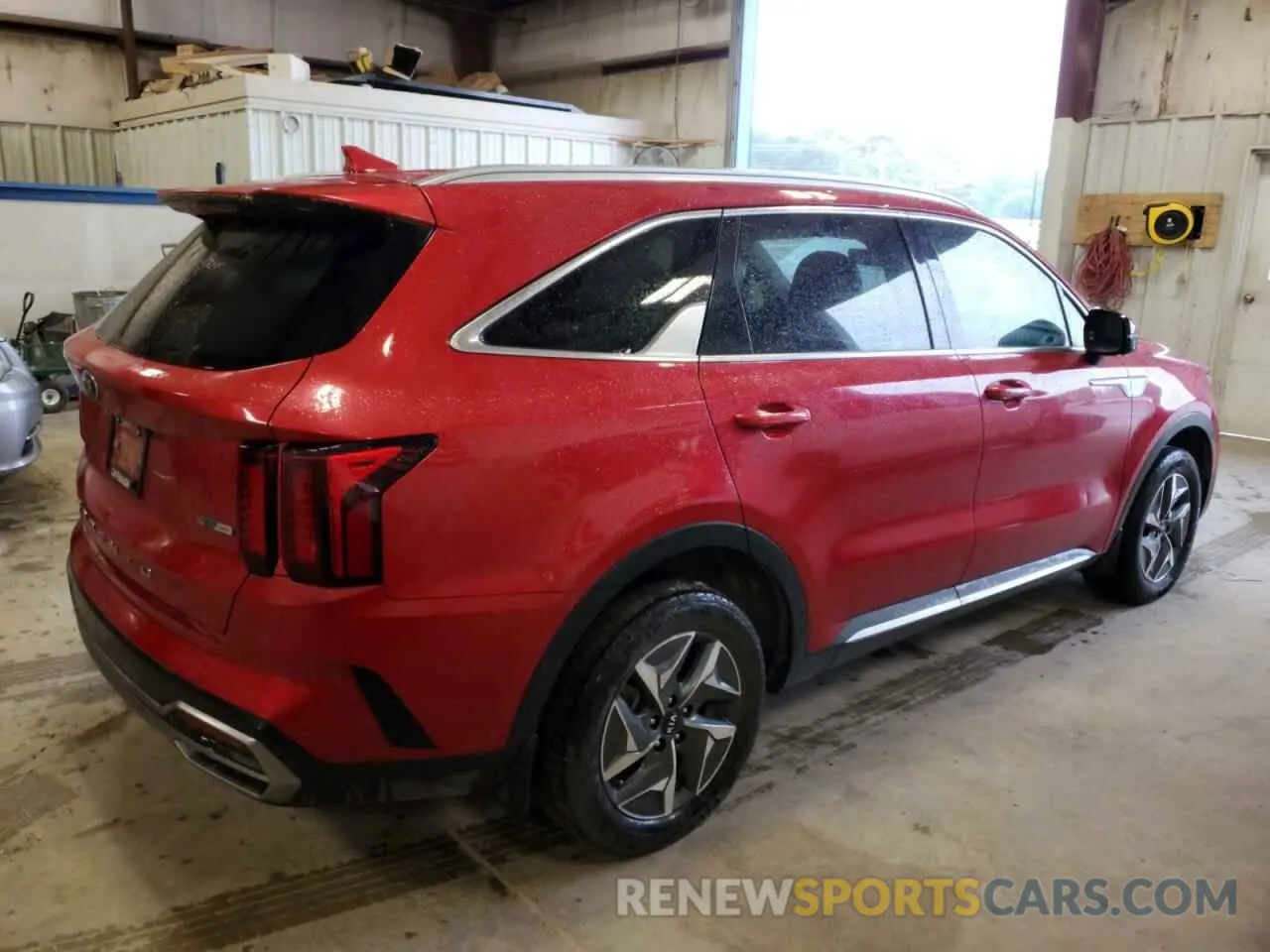 3 Photograph of a damaged car KNDRG4LG5M5036892 KIA SORENTO 2021