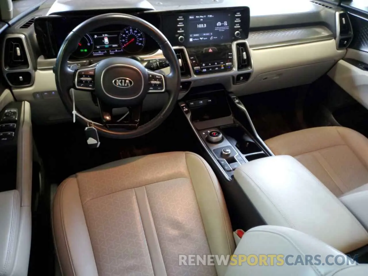 8 Photograph of a damaged car KNDRG4LG5M5036892 KIA SORENTO 2021