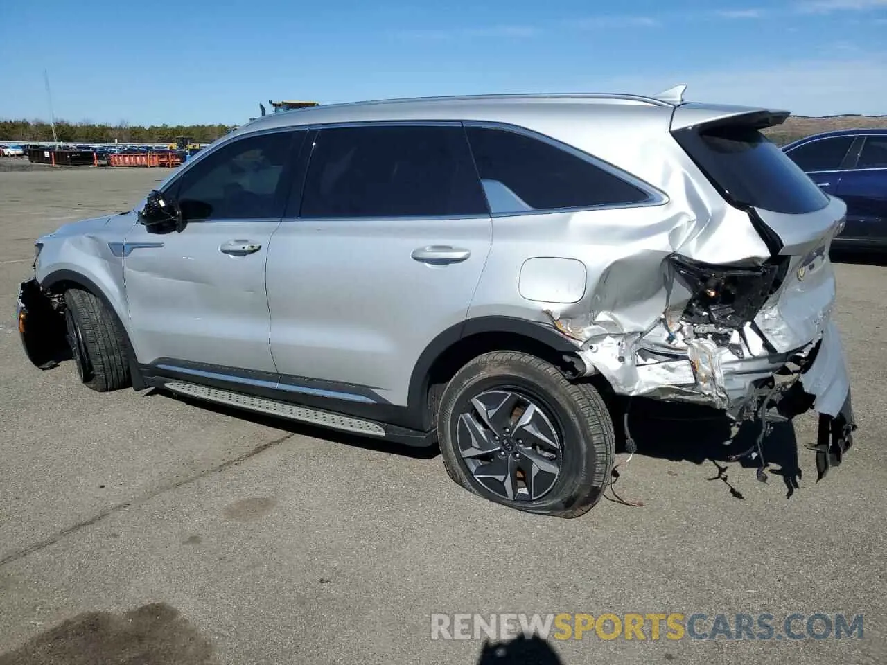 2 Фотография поврежденного автомобиля KNDRH4LG0M5033315 KIA SORENTO 2021
