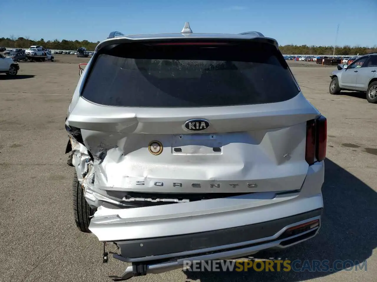 6 Фотография поврежденного автомобиля KNDRH4LG0M5033315 KIA SORENTO 2021