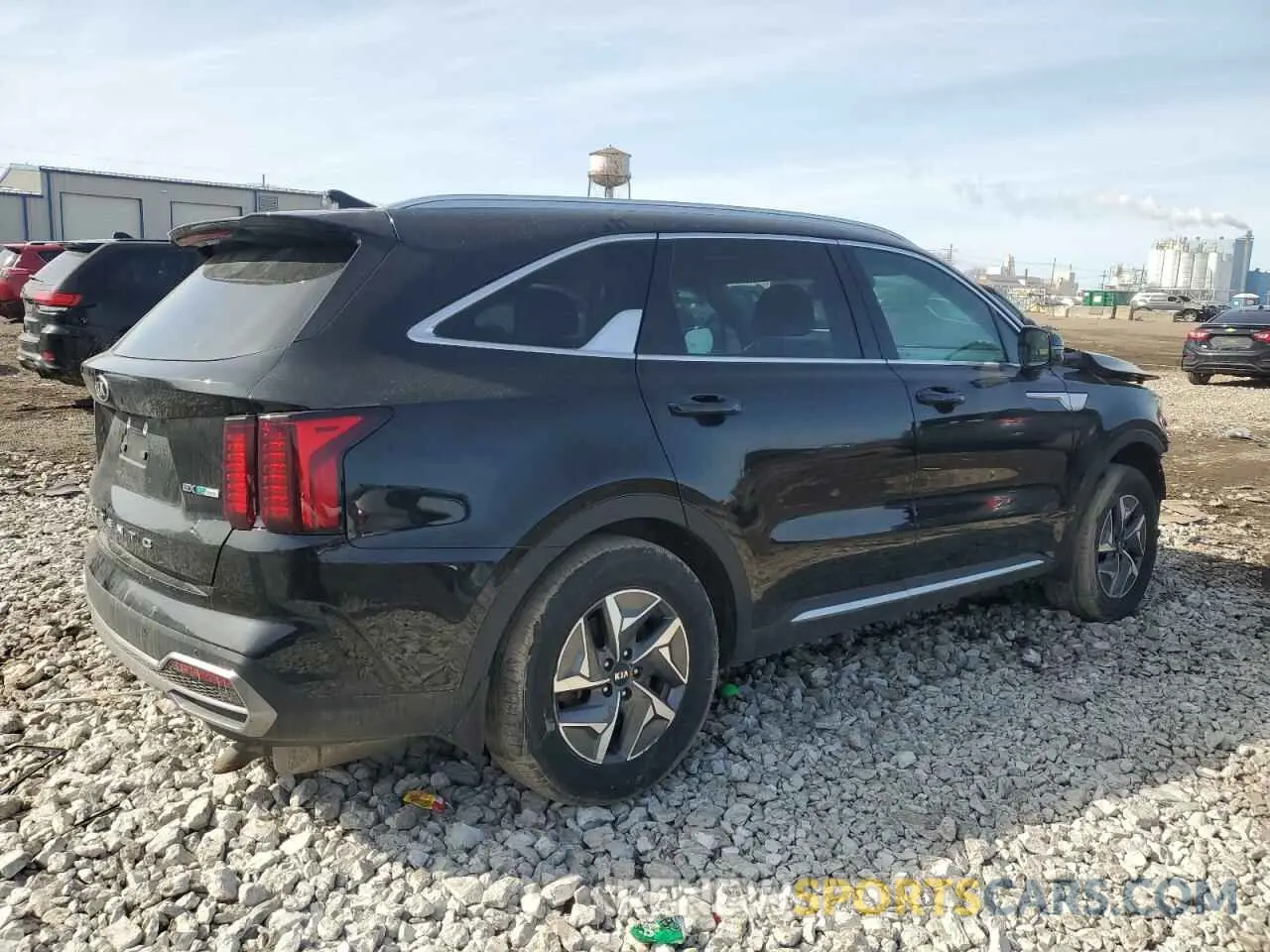 3 Фотография поврежденного автомобиля KNDRH4LG2M5033557 KIA SORENTO 2021