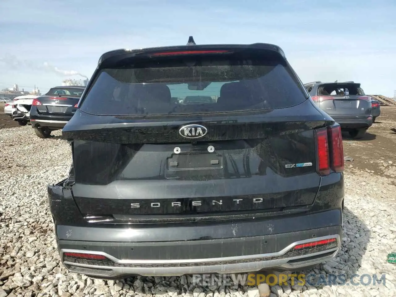6 Фотография поврежденного автомобиля KNDRH4LG2M5033557 KIA SORENTO 2021