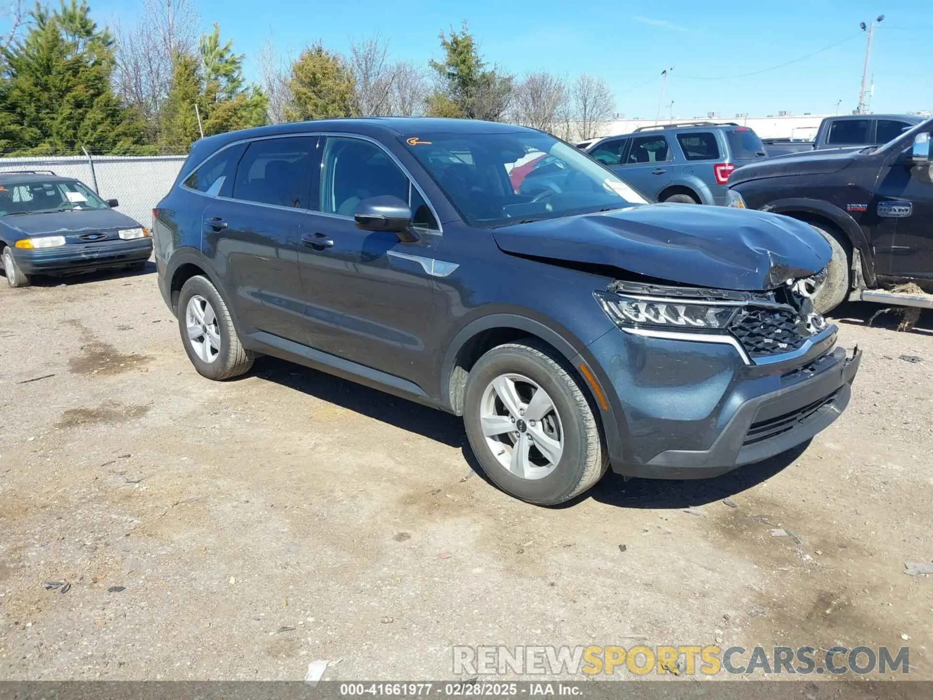 1 Photograph of a damaged car 5XYRG4LC1NG102859 KIA SORENTO 2022