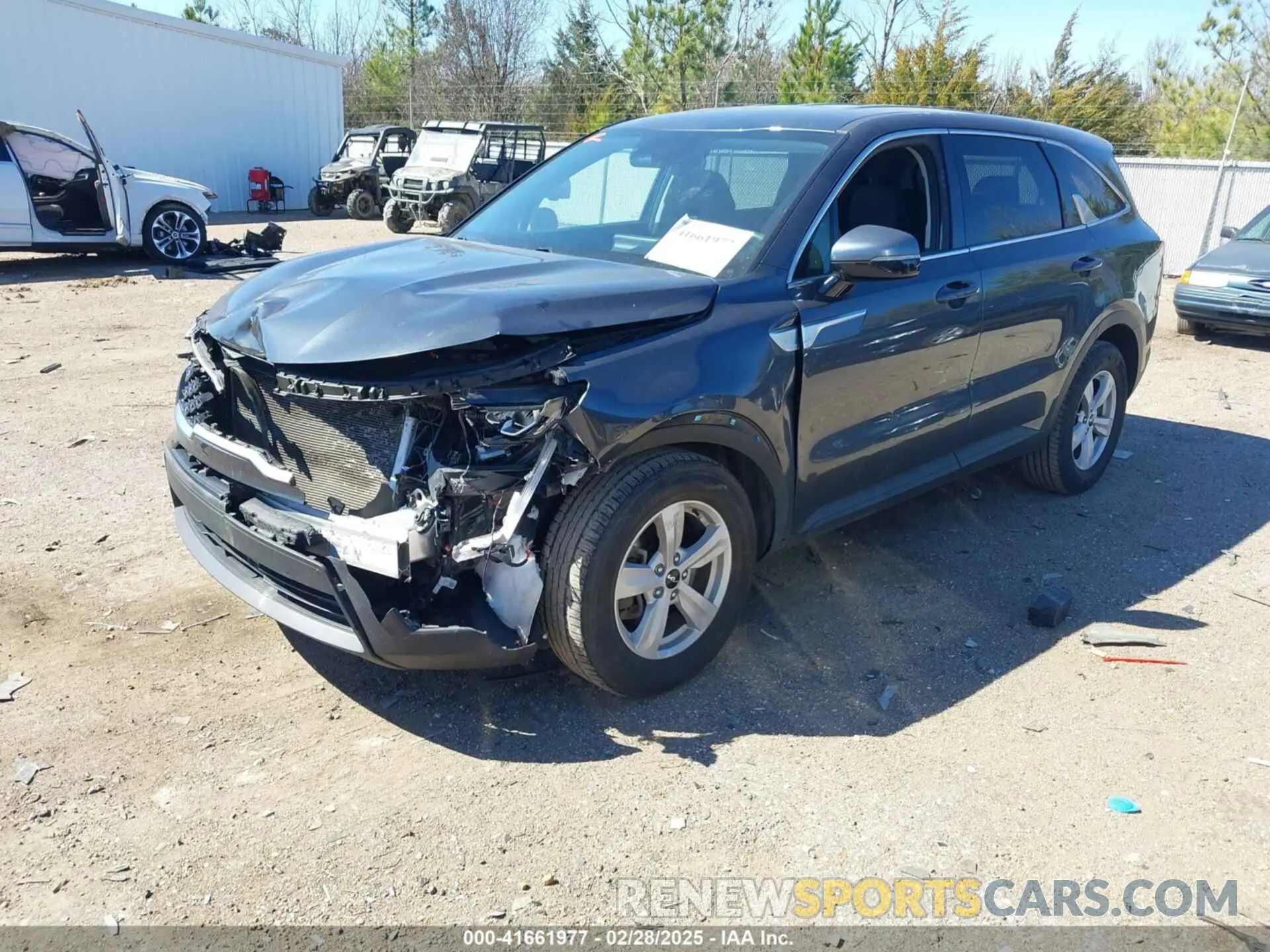 2 Photograph of a damaged car 5XYRG4LC1NG102859 KIA SORENTO 2022