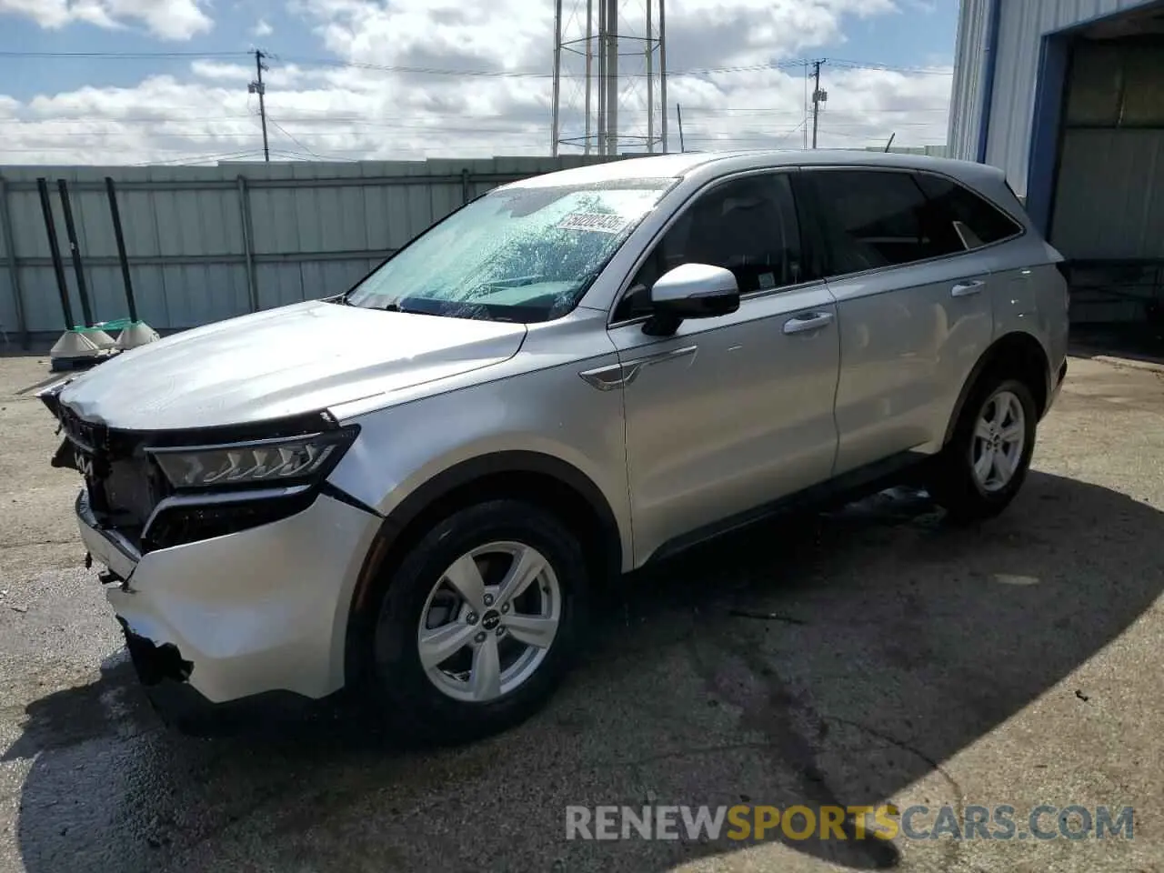 1 Photograph of a damaged car 5XYRG4LC4NG083031 KIA SORENTO 2022