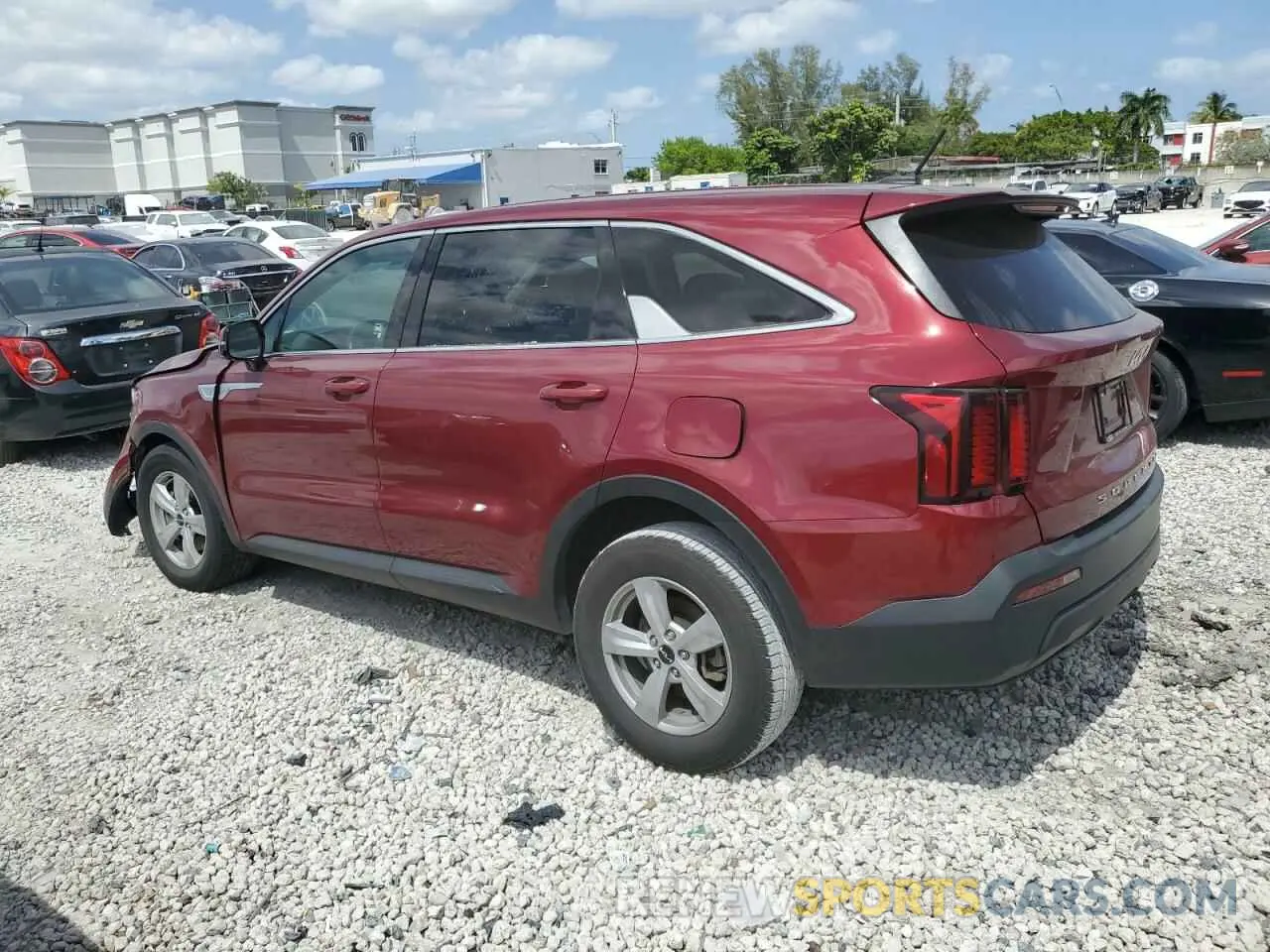 2 Photograph of a damaged car 5XYRG4LC6NG076713 KIA SORENTO 2022