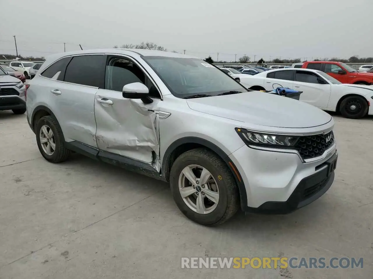 4 Фотография поврежденного автомобиля 5XYRG4LC7NG110688 KIA SORENTO 2022