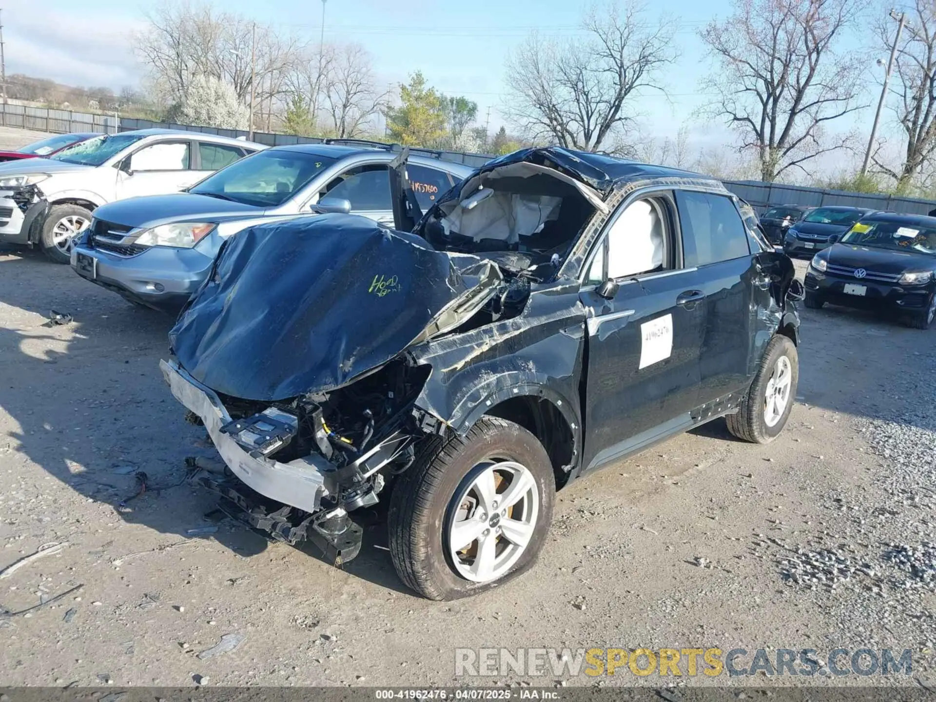 6 Фотография поврежденного автомобиля 5XYRG4LC9NG092761 KIA SORENTO 2022