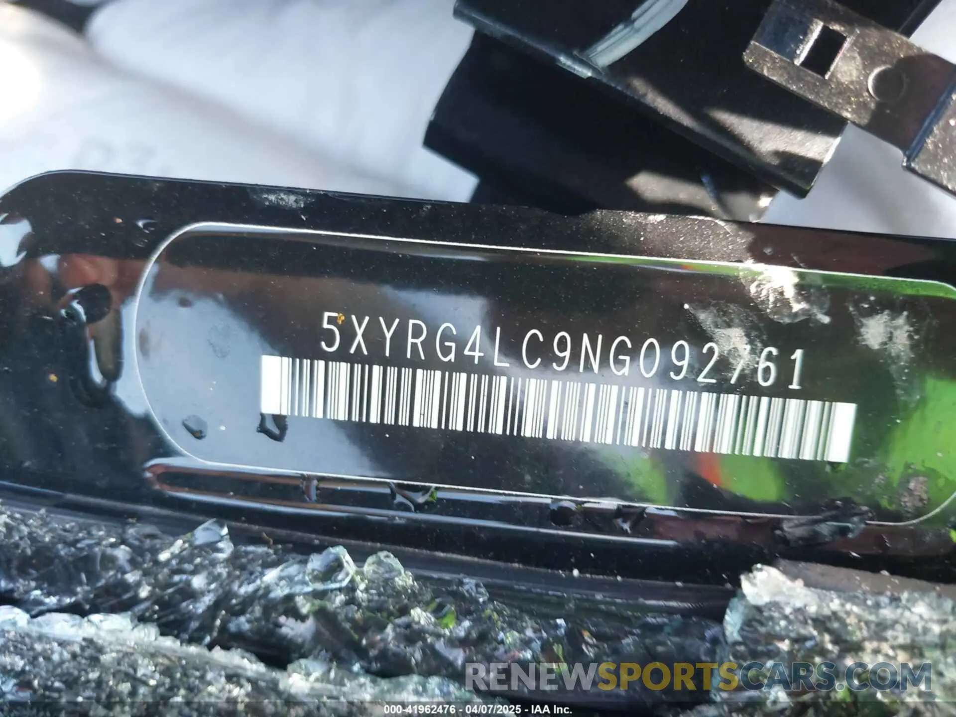 9 Фотография поврежденного автомобиля 5XYRG4LC9NG092761 KIA SORENTO 2022
