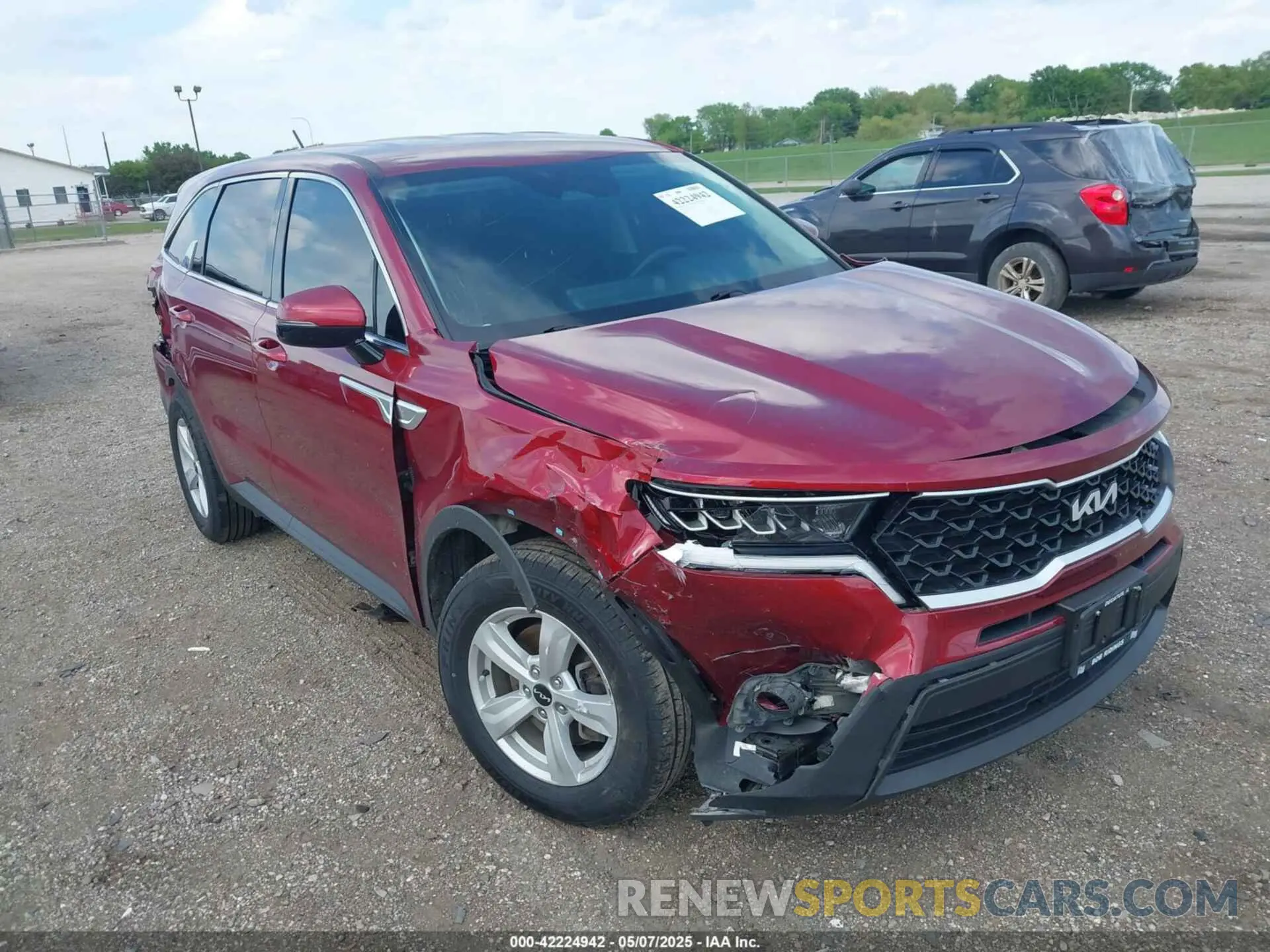 1 Photograph of a damaged car 5XYRG4LC9NG109915 KIA SORENTO 2022
