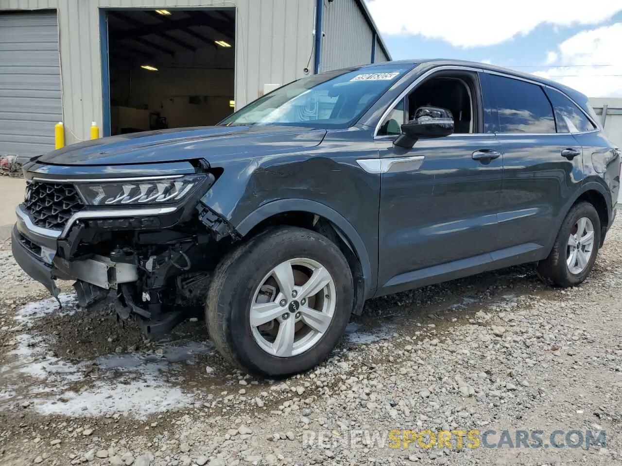 1 Photograph of a damaged car 5XYRG4LCXNG128554 KIA SORENTO 2022