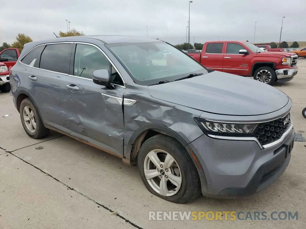 4 Фотография поврежденного автомобиля 5XYRGDLC1NG113893 KIA SORENTO 2022