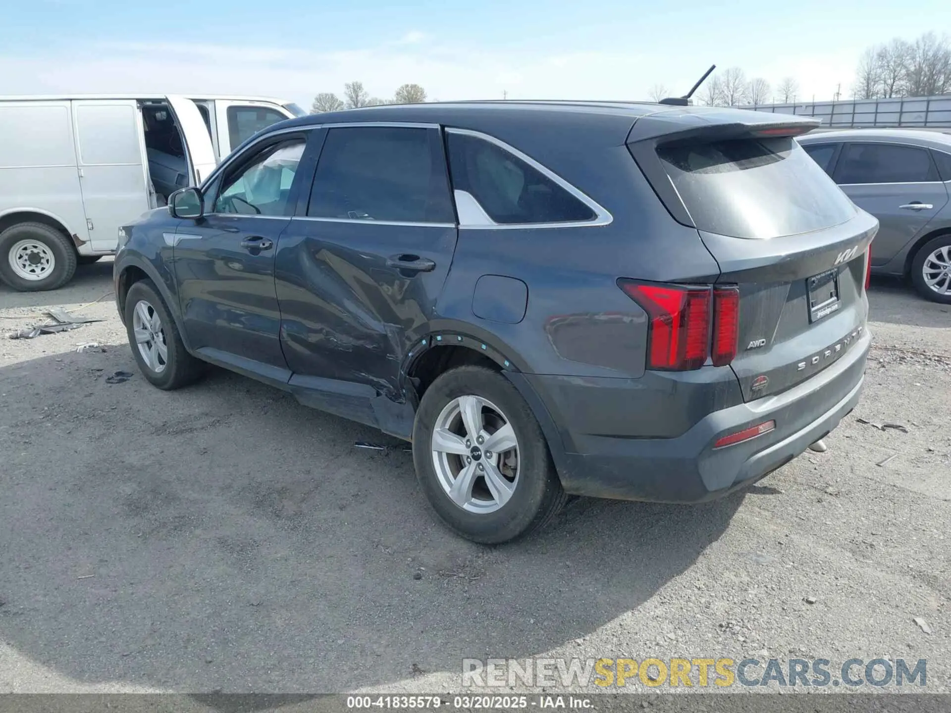 3 Фотография поврежденного автомобиля 5XYRGDLC4NG084017 KIA SORENTO 2022