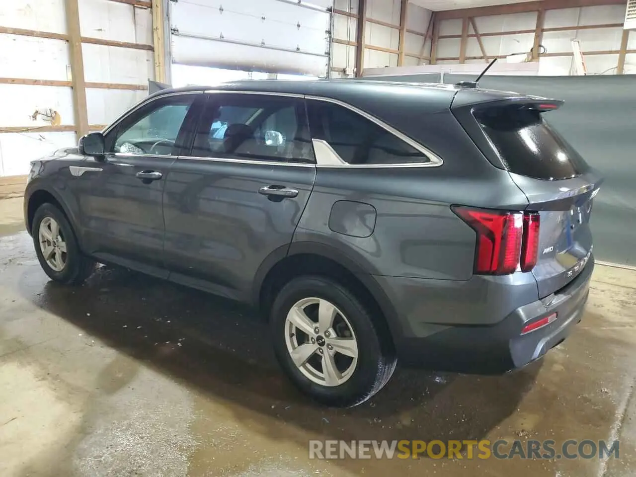 2 Photograph of a damaged car 5XYRGDLC6NG100458 KIA SORENTO 2022