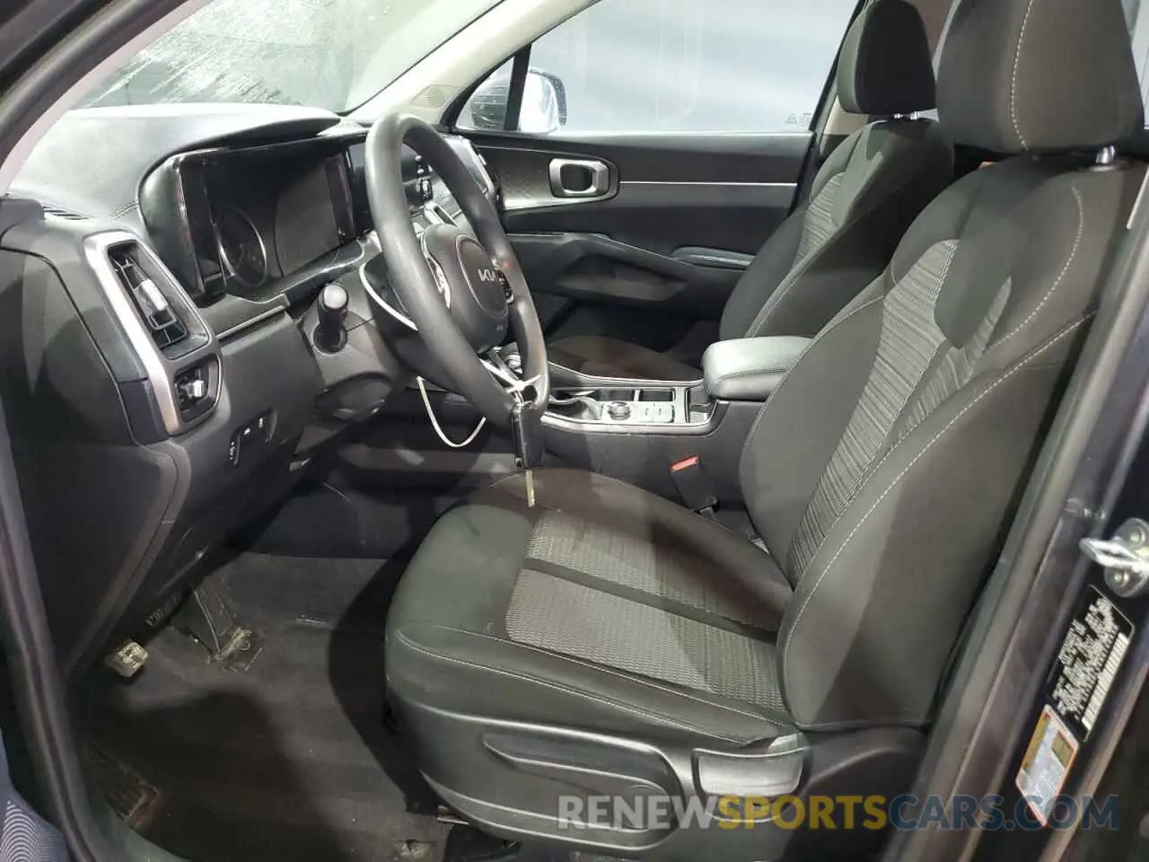 7 Photograph of a damaged car 5XYRGDLC6NG100458 KIA SORENTO 2022