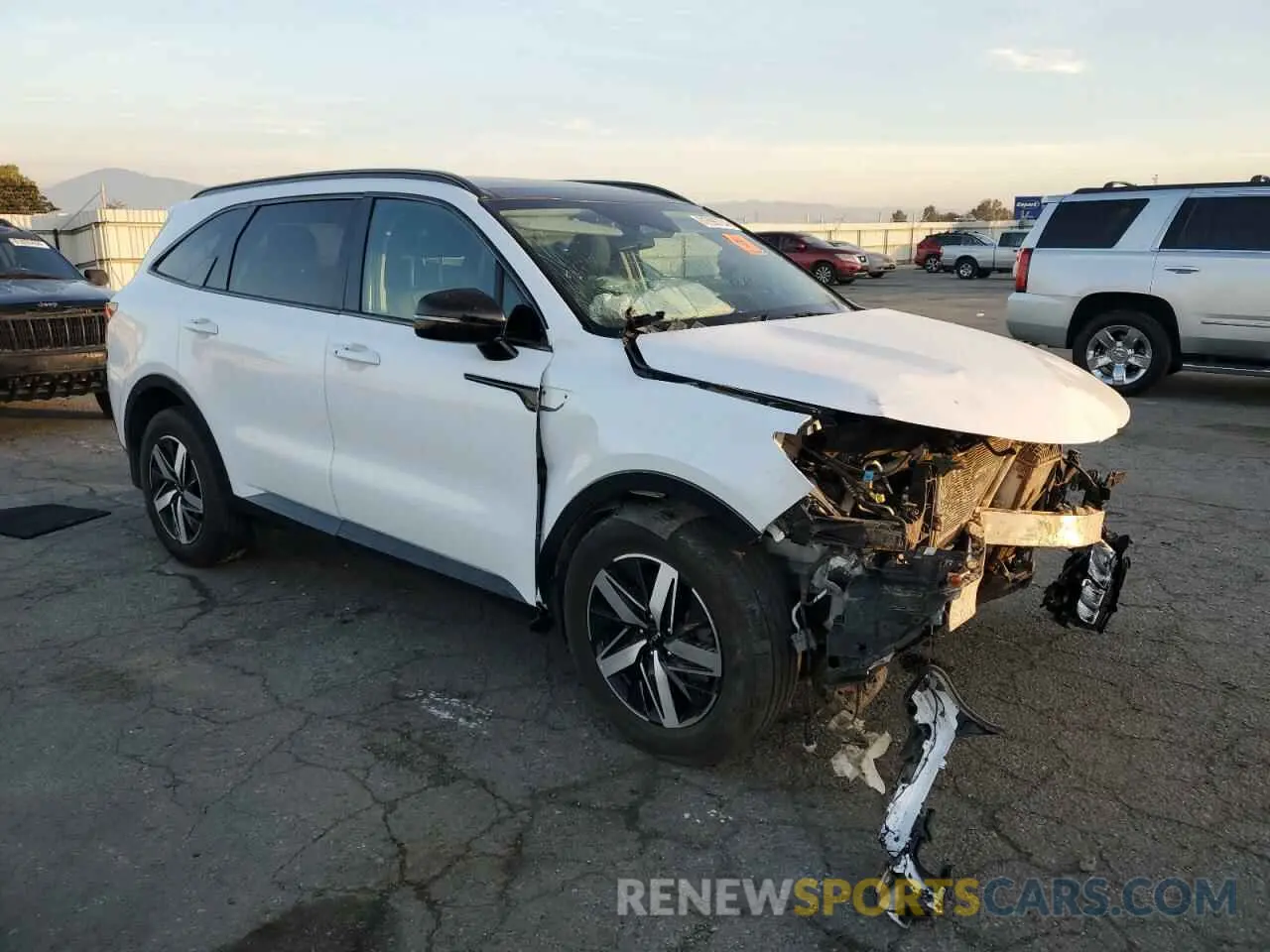 4 Фотография поврежденного автомобиля 5XYRH4LF2NG140124 KIA SORENTO 2022