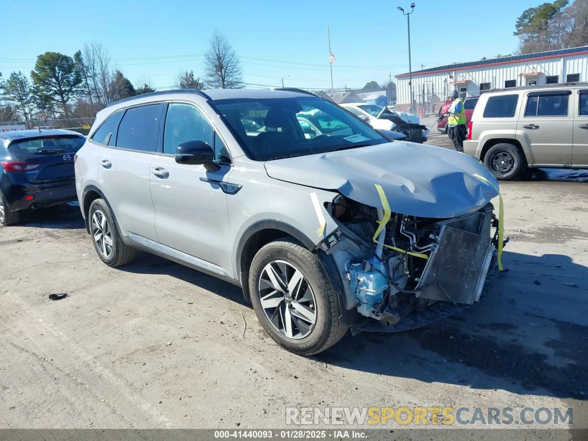 1 Фотография поврежденного автомобиля 5XYRH4LF4NG125091 KIA SORENTO 2022
