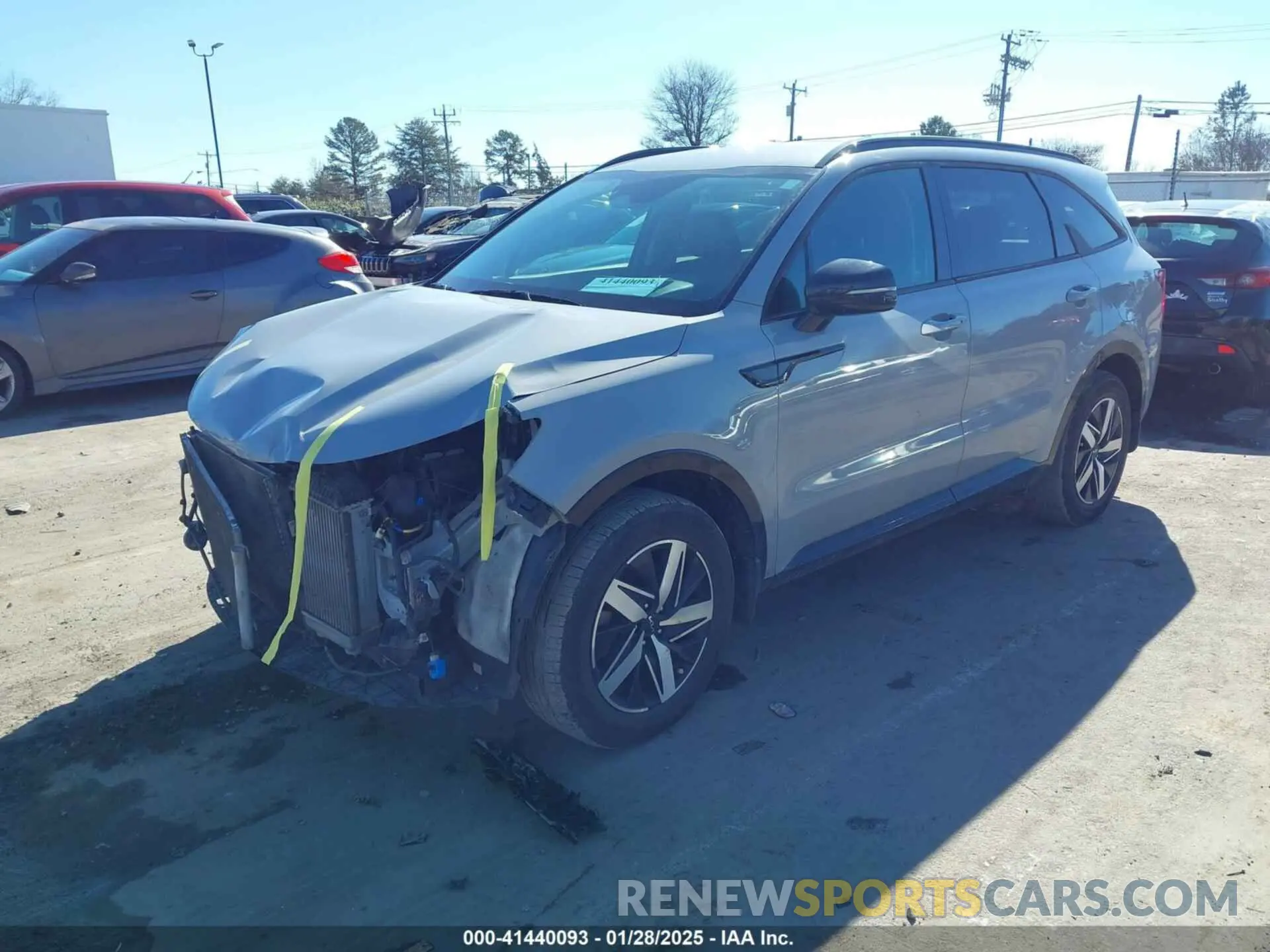 2 Фотография поврежденного автомобиля 5XYRH4LF4NG125091 KIA SORENTO 2022