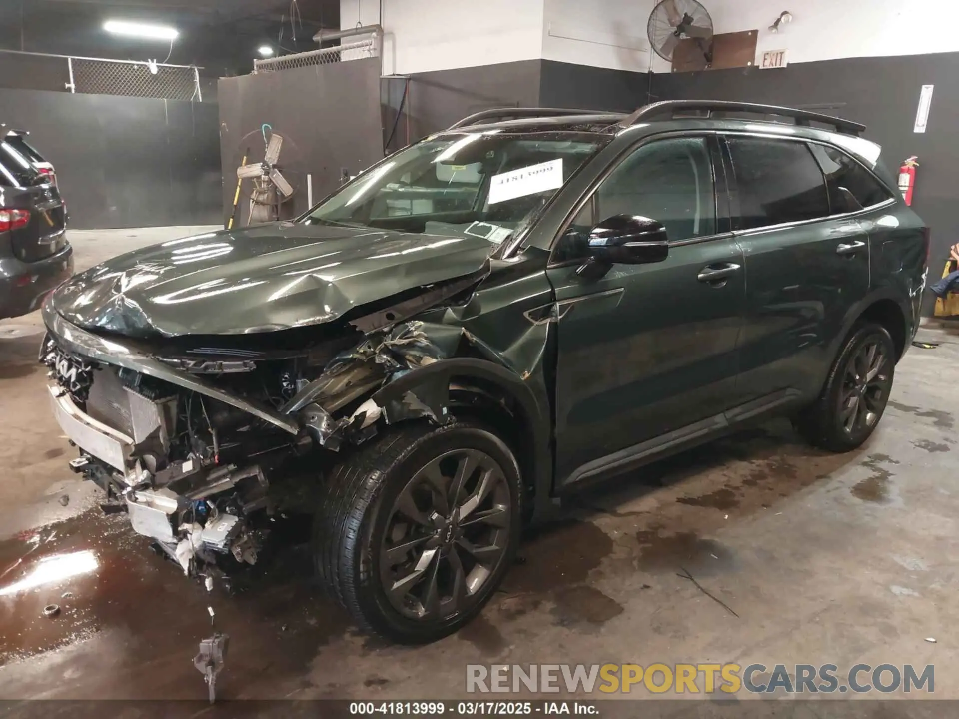 2 Фотография поврежденного автомобиля 5XYRHDLFXNG078956 KIA SORENTO 2022