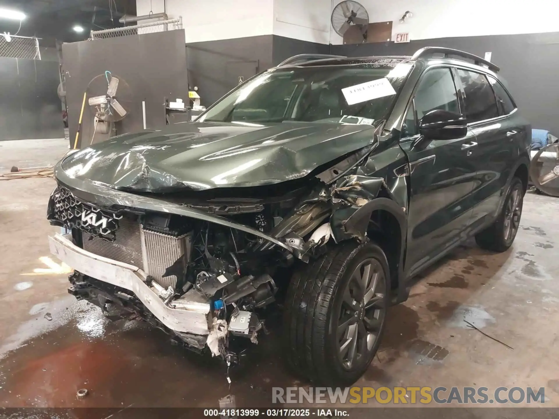 6 Фотография поврежденного автомобиля 5XYRHDLFXNG078956 KIA SORENTO 2022