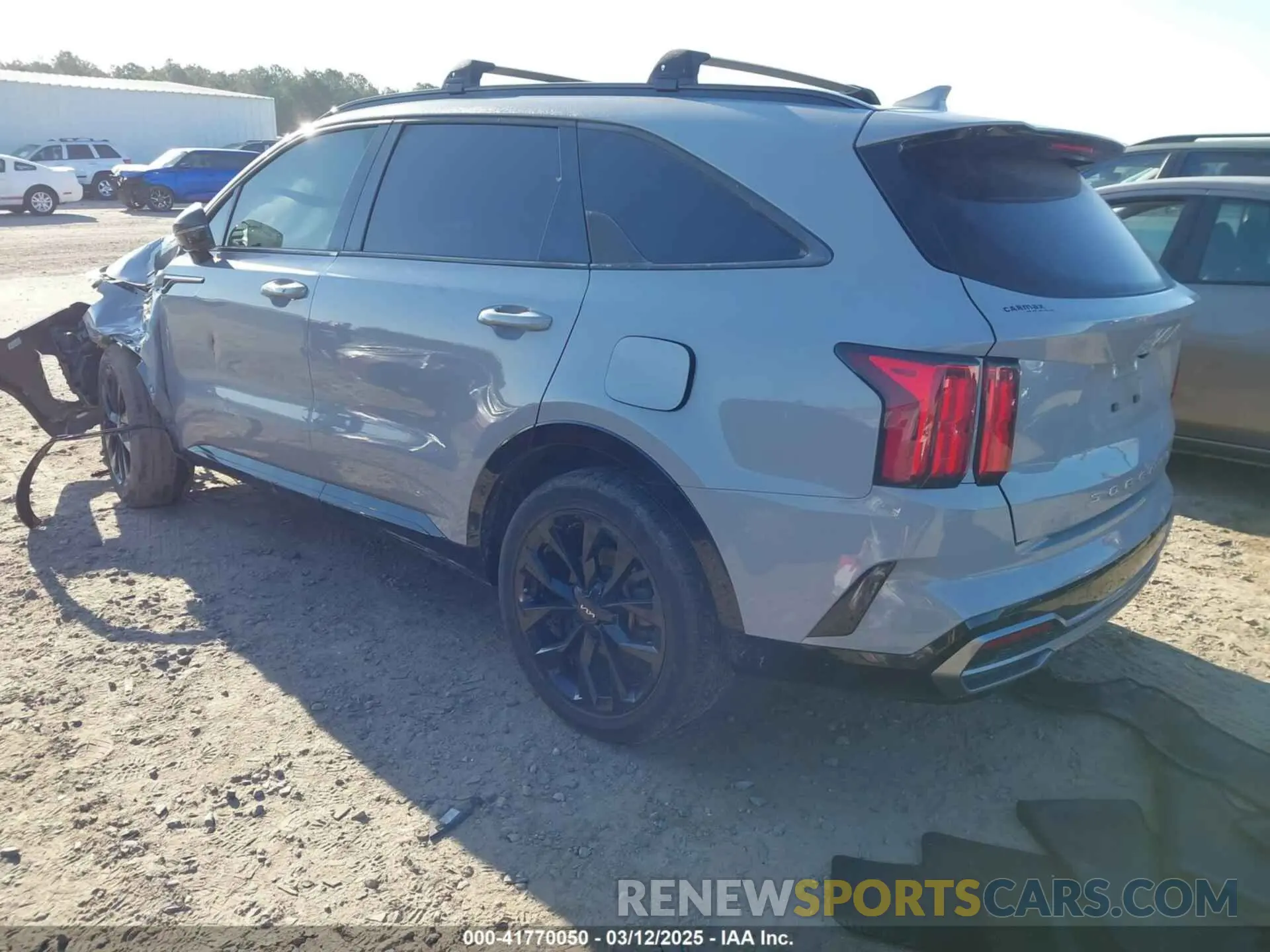 3 Photograph of a damaged car 5XYRK4LF1NG106743 KIA SORENTO 2022