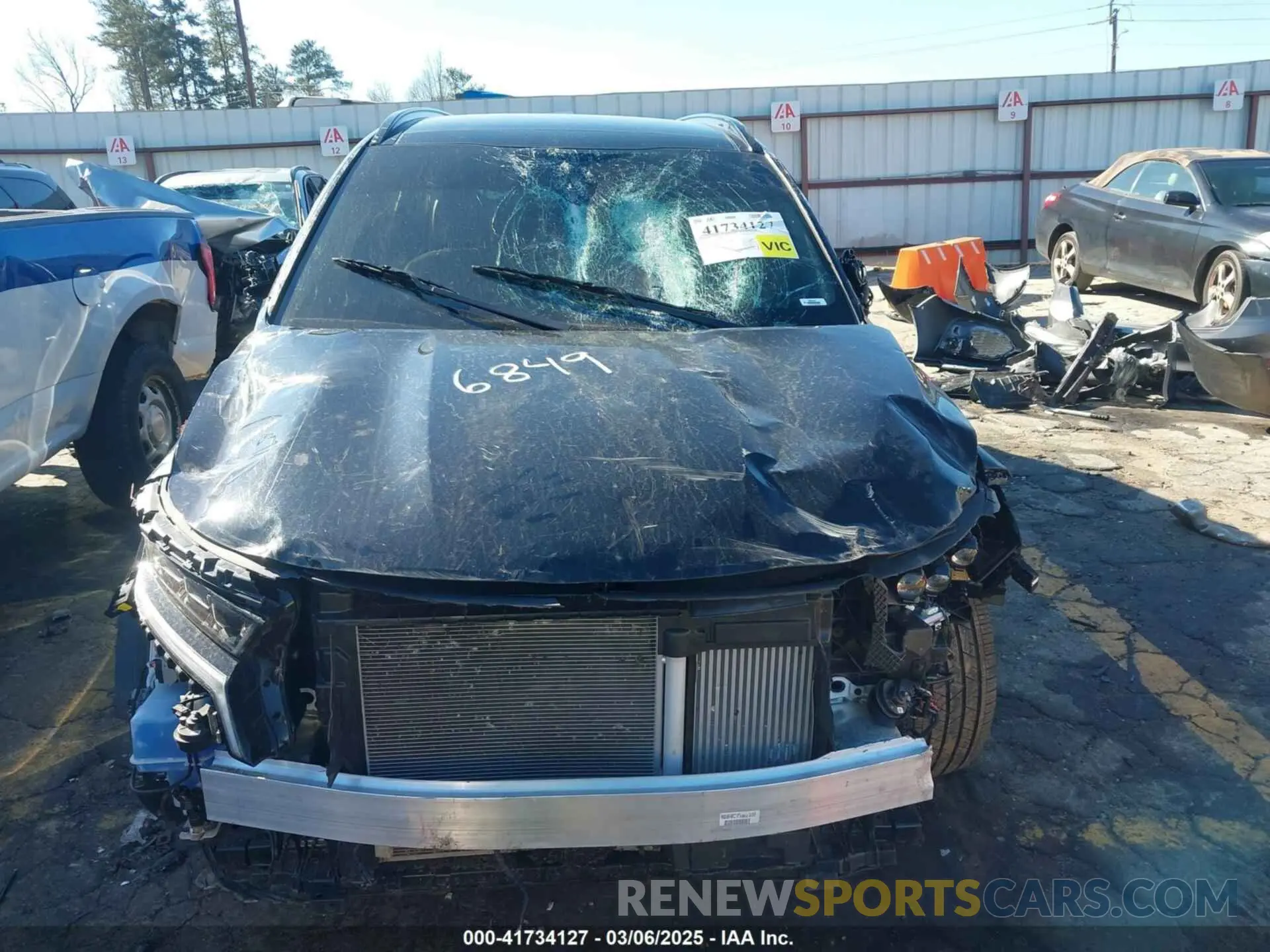 11 Фотография поврежденного автомобиля 5XYRK4LF3NG086849 KIA SORENTO 2022