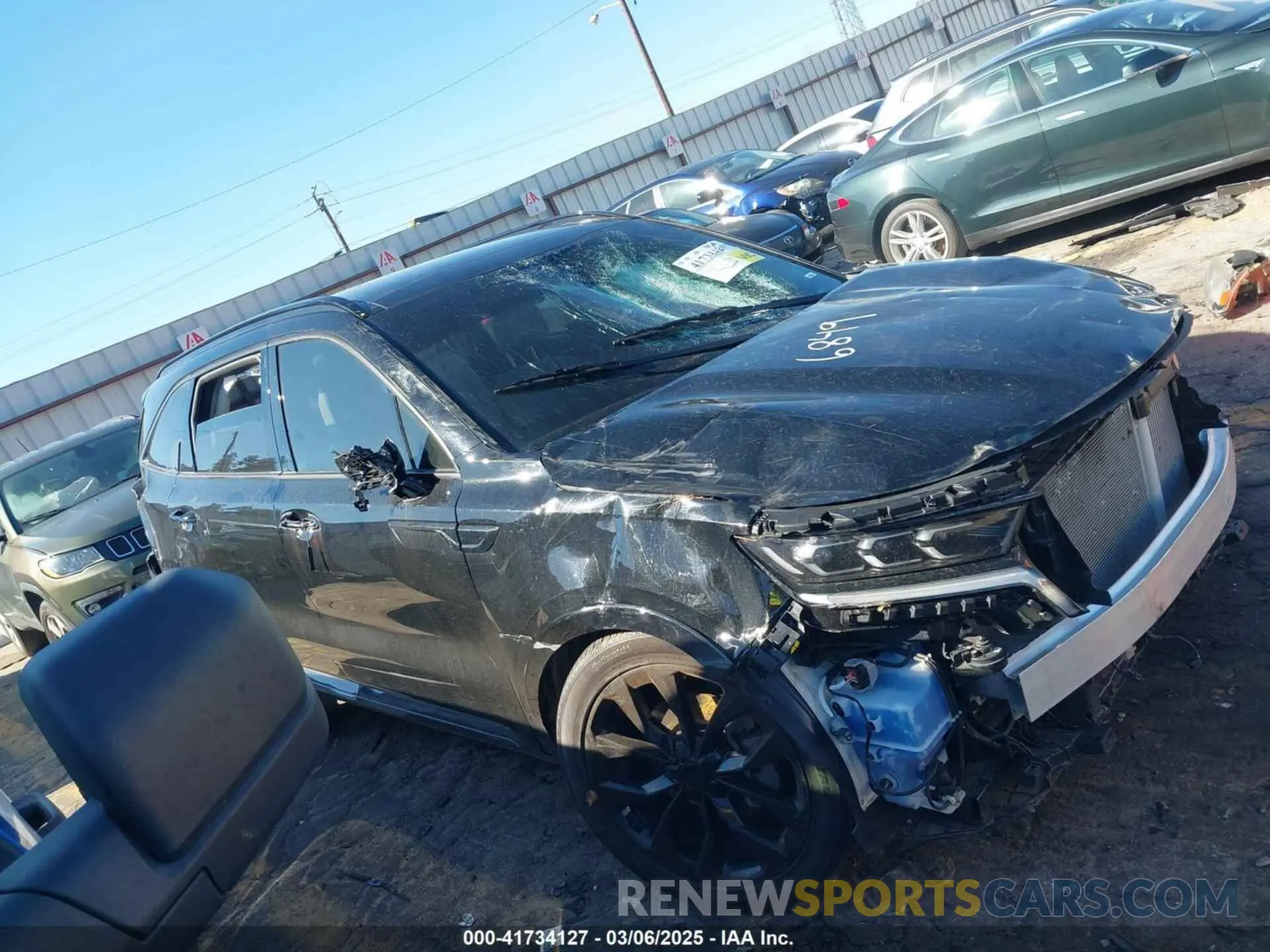 12 Фотография поврежденного автомобиля 5XYRK4LF3NG086849 KIA SORENTO 2022