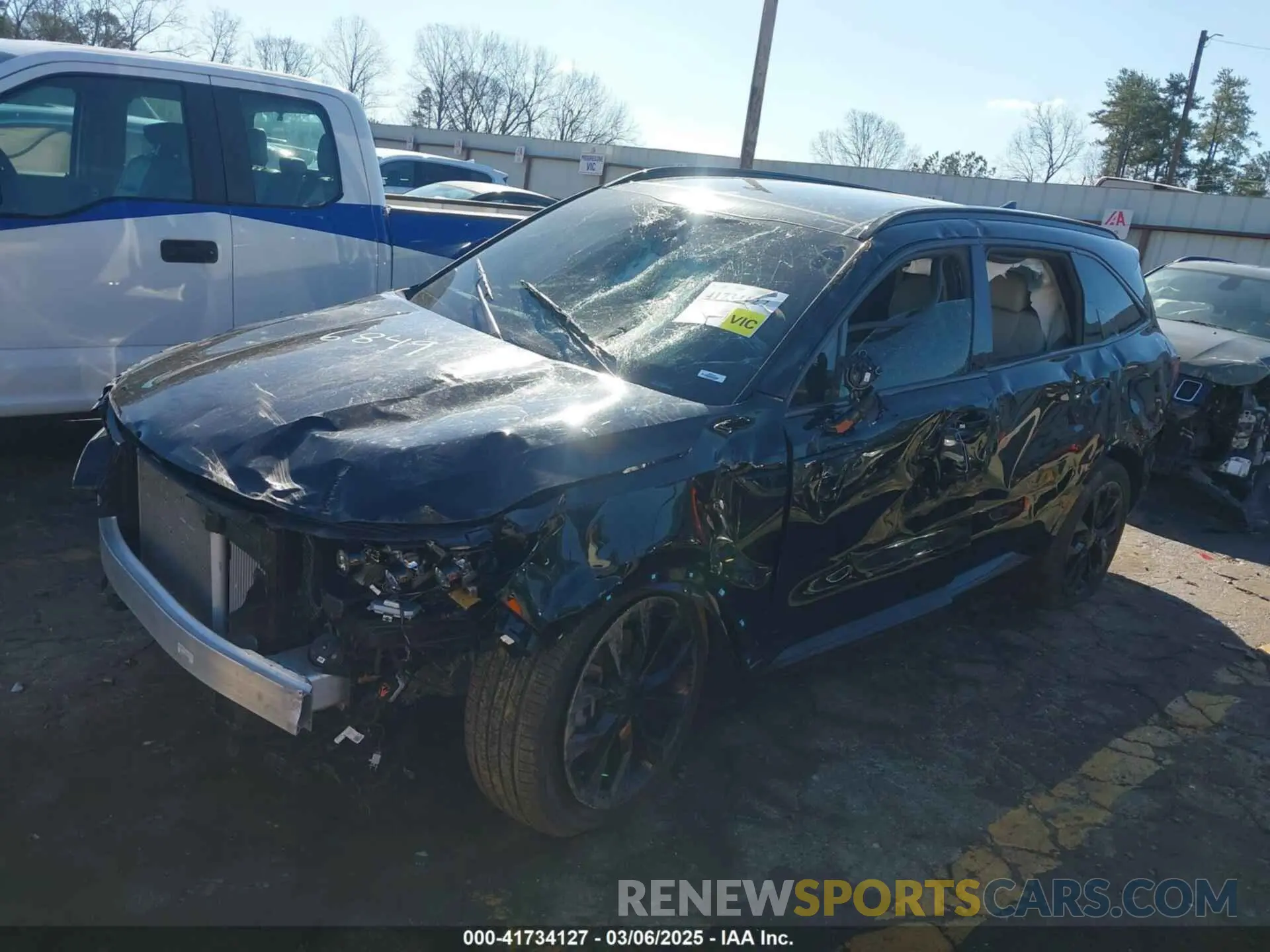 2 Фотография поврежденного автомобиля 5XYRK4LF3NG086849 KIA SORENTO 2022