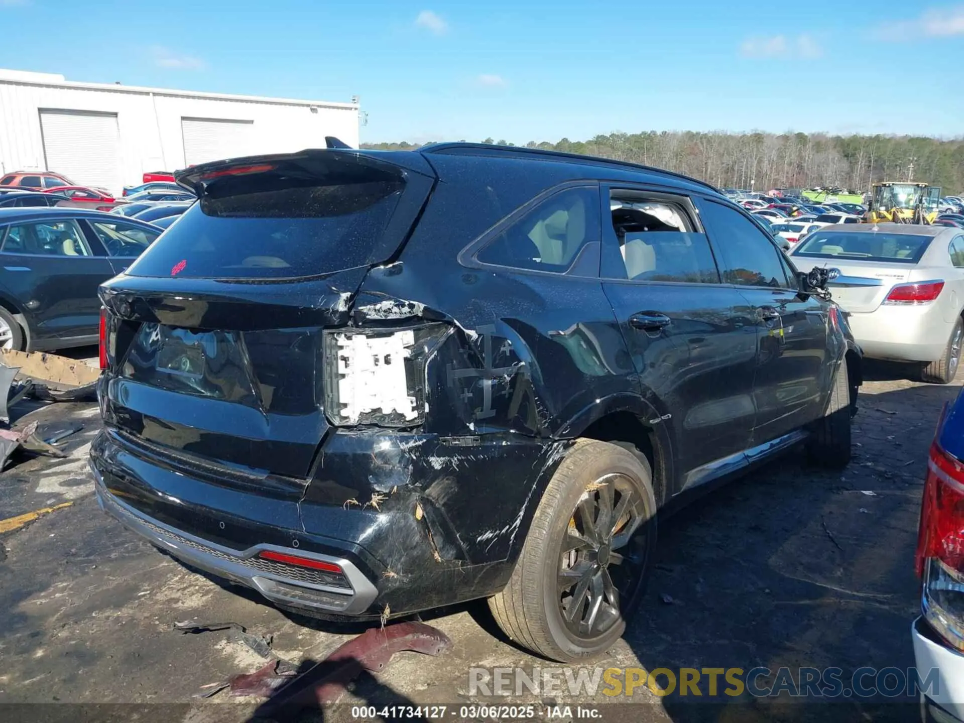 4 Фотография поврежденного автомобиля 5XYRK4LF3NG086849 KIA SORENTO 2022