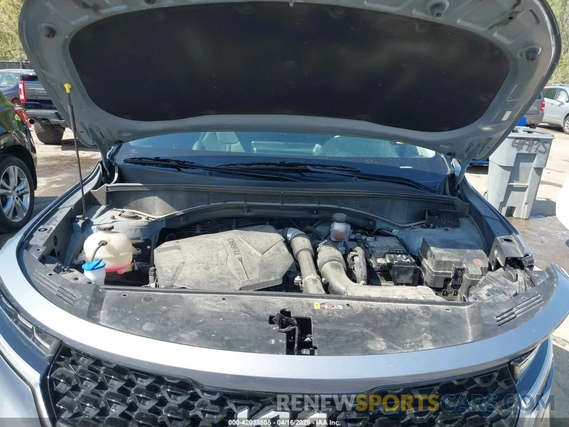 10 Фотография поврежденного автомобиля 5XYRK4LF8NG087513 KIA SORENTO 2022